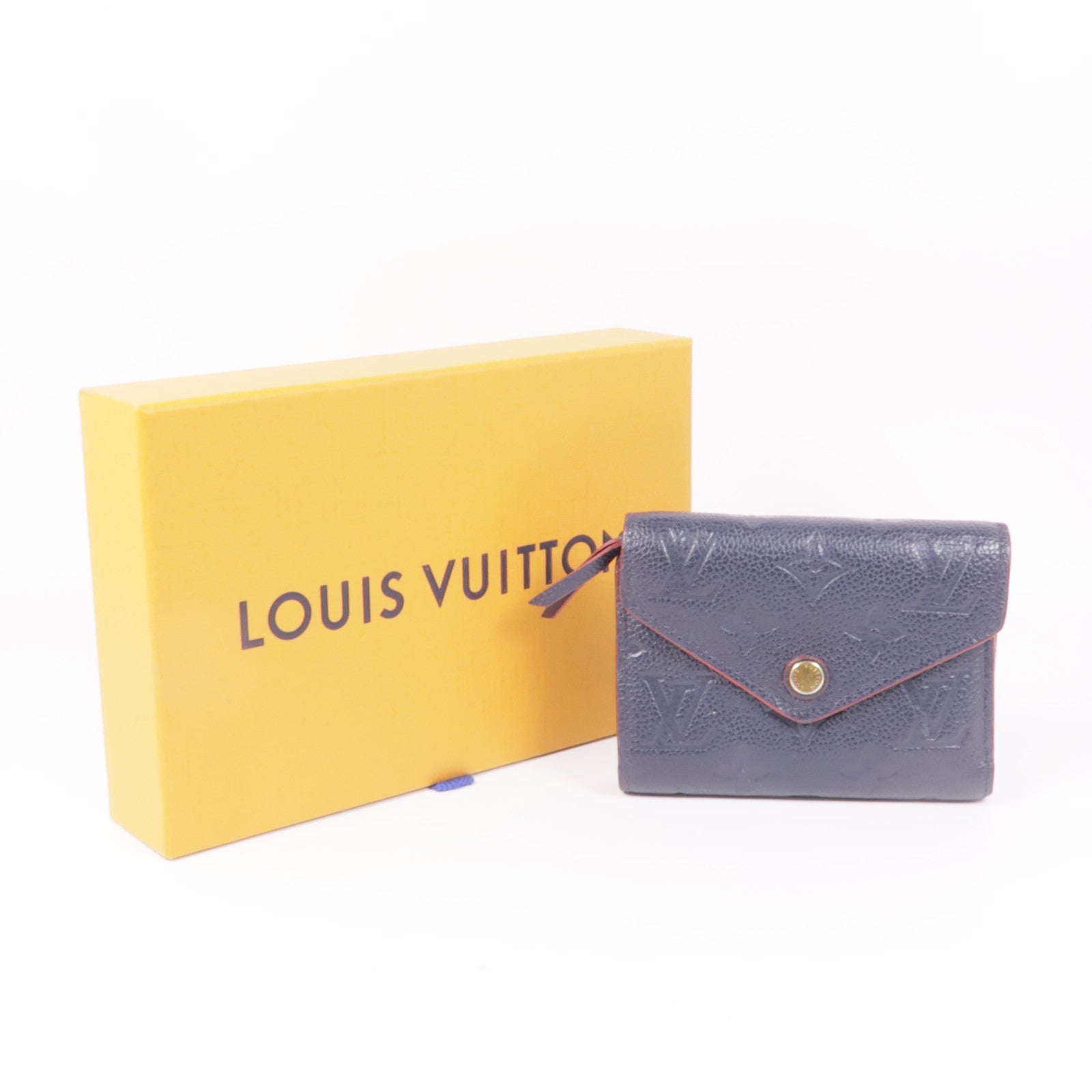 LOUIS VUITTON Monogram Empreinte Wallet金扣錢包