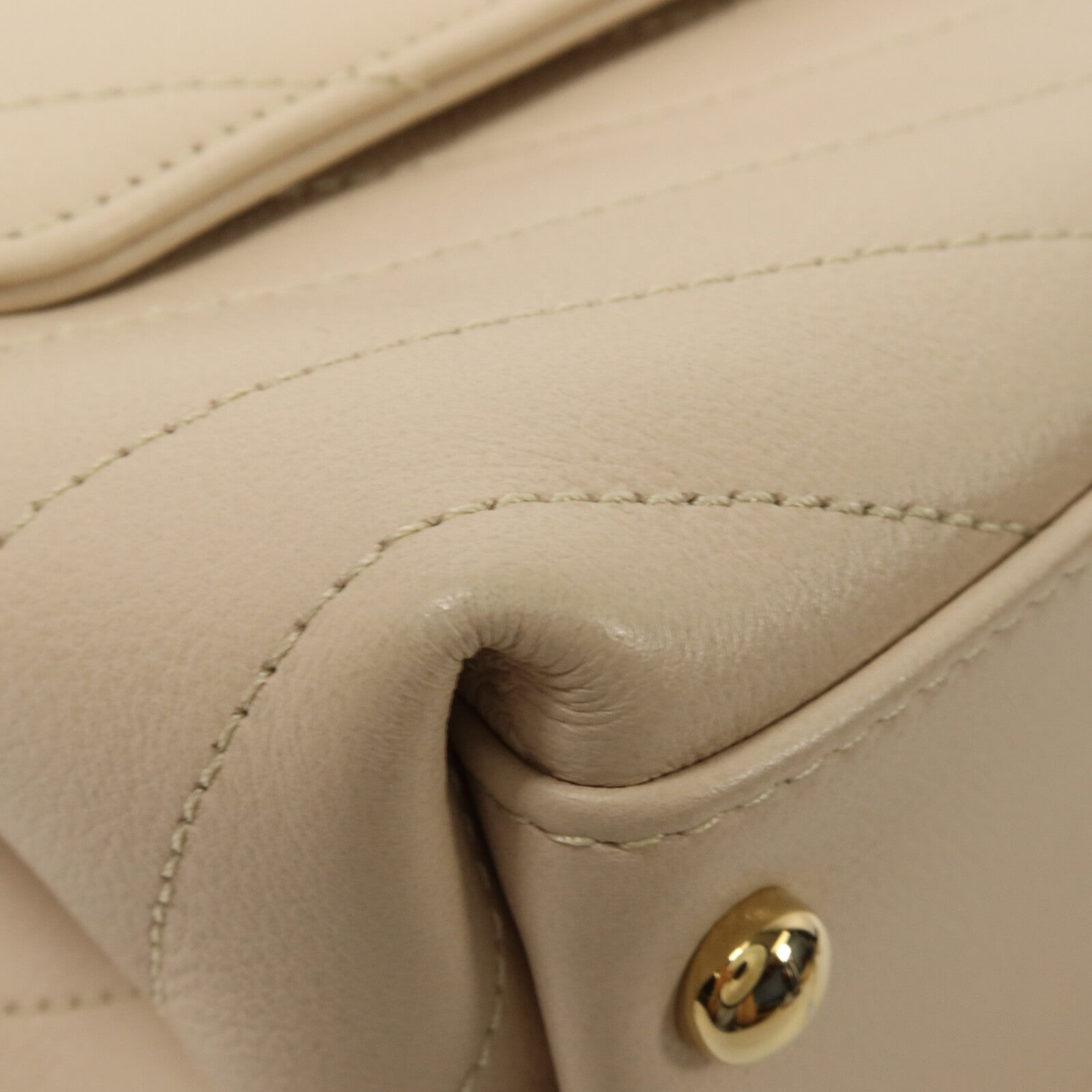 CHANEL 牛皮皮革Shoulder Bag鏈帶手挽肩背兩用袋