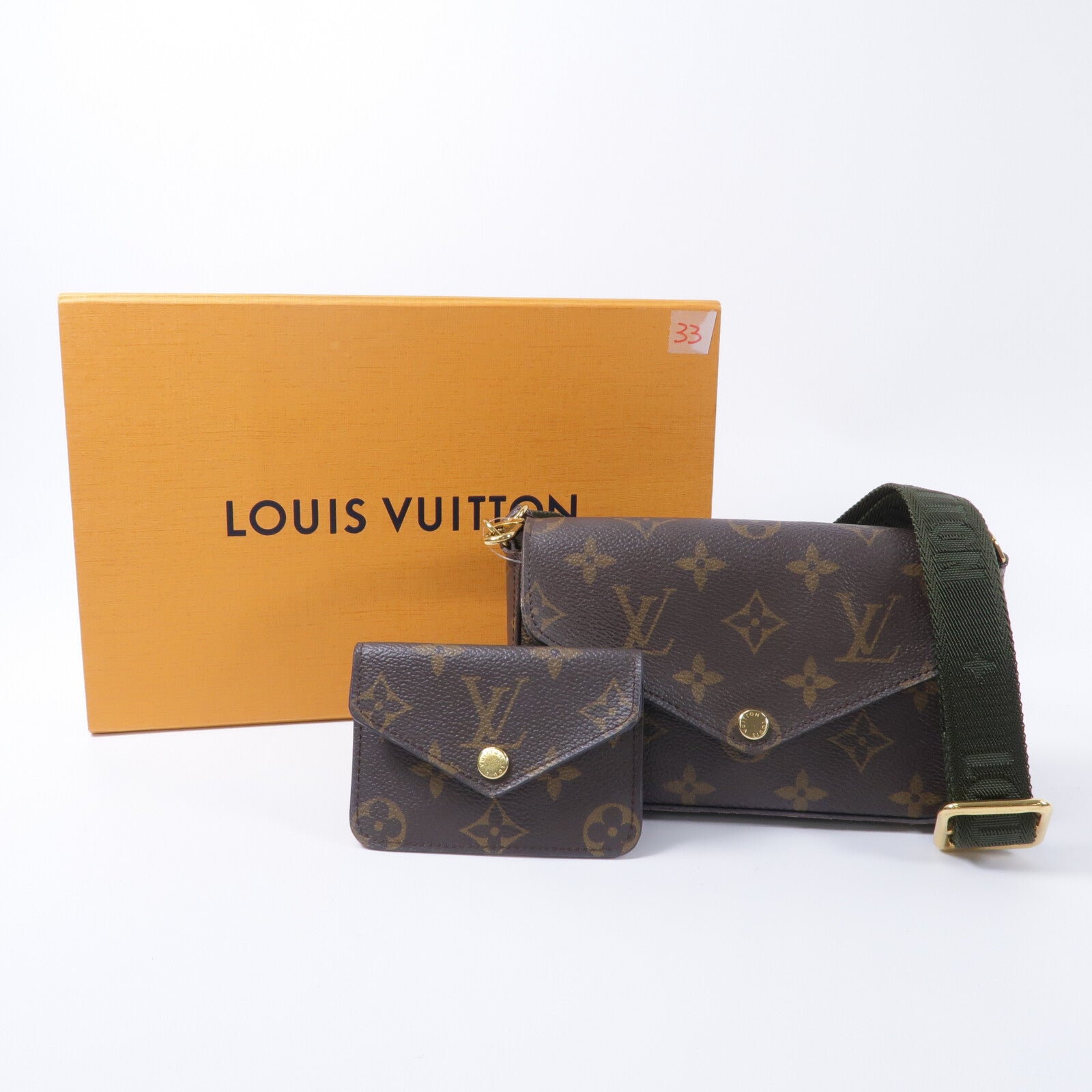 LOUIS VUITTON Monogram Felicie Strap & Go肩背袋