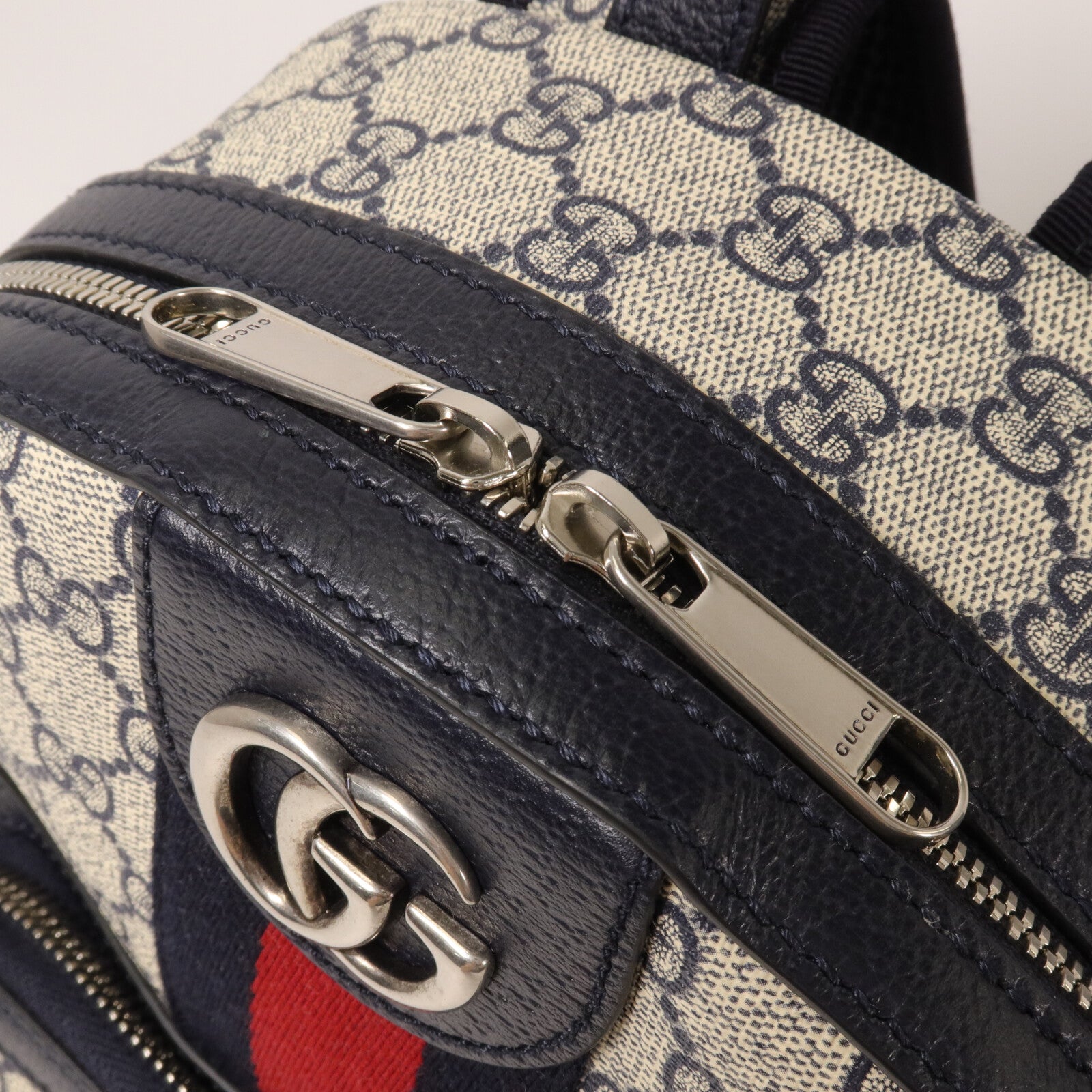GUCCI 塗層帆布Ophidia GG Superme背包