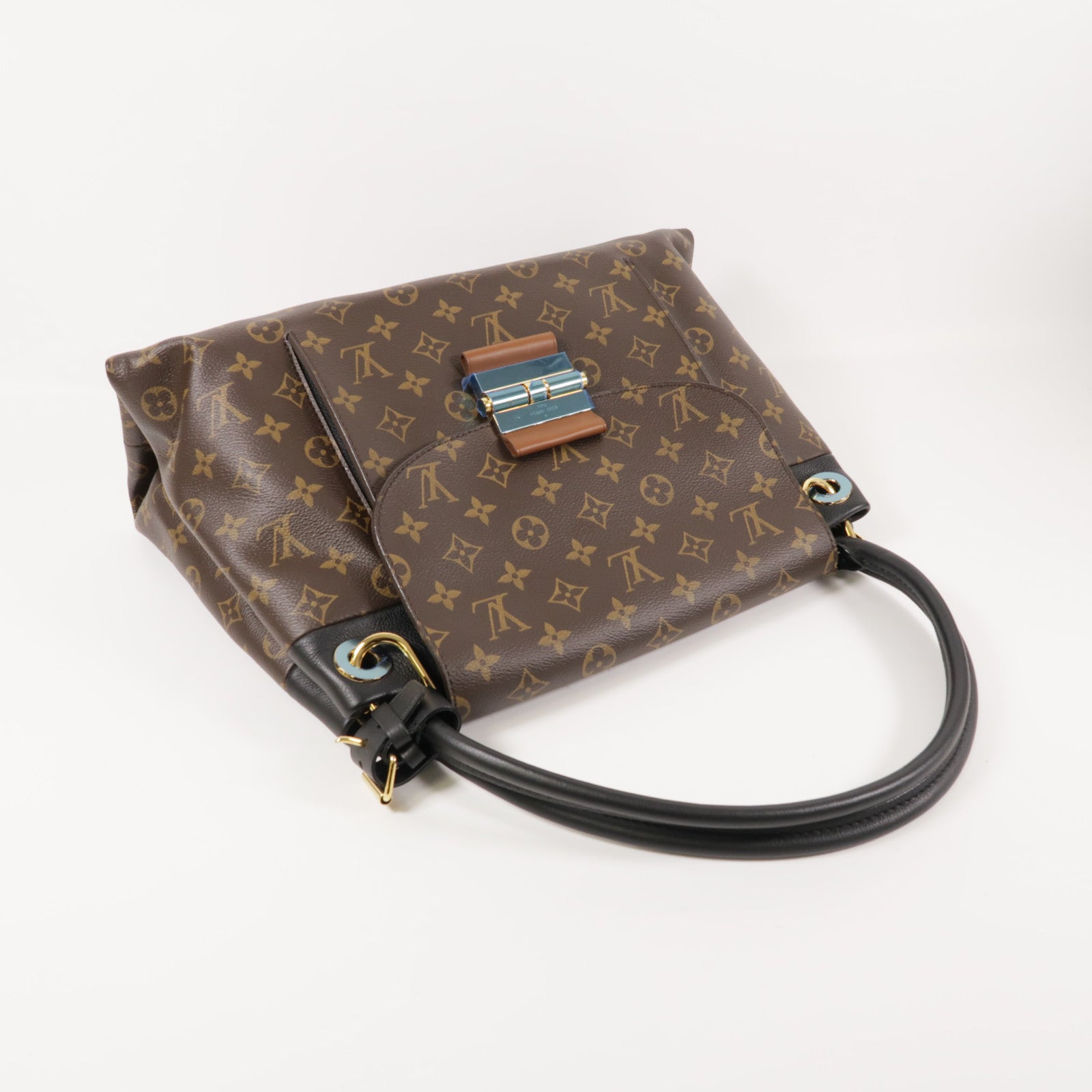 LOUIS VUITTON 【激減優惠】Monogram Olympe金扣肩背袋