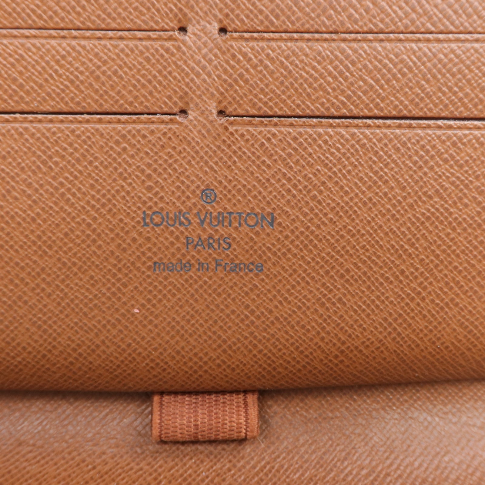 LOUIS VUITTON Monogram Zipper Long Wallet金扣長錢包