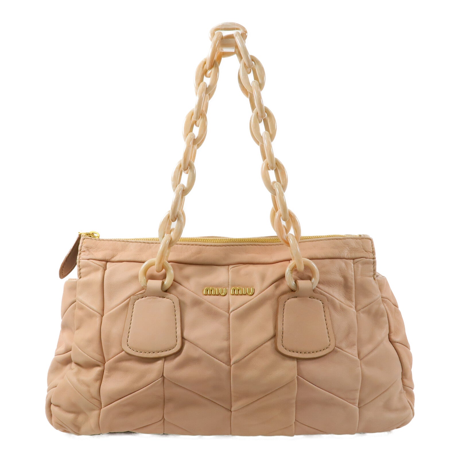 Miu Miu 羊皮皮革Shoulder Bag肩背袋