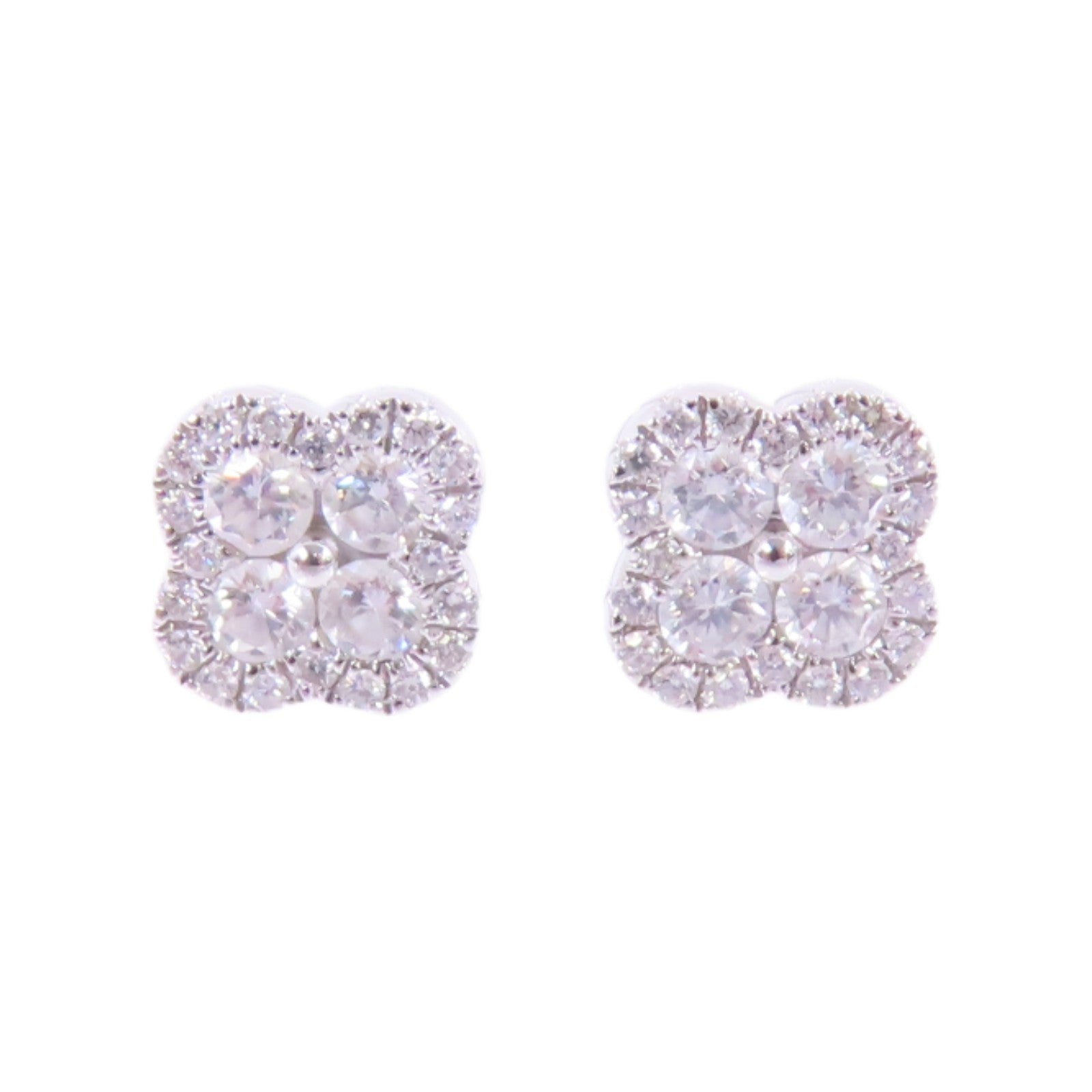 JEWELRY 【激減優惠】18K白金/鑽石Diamond Earrings耳環