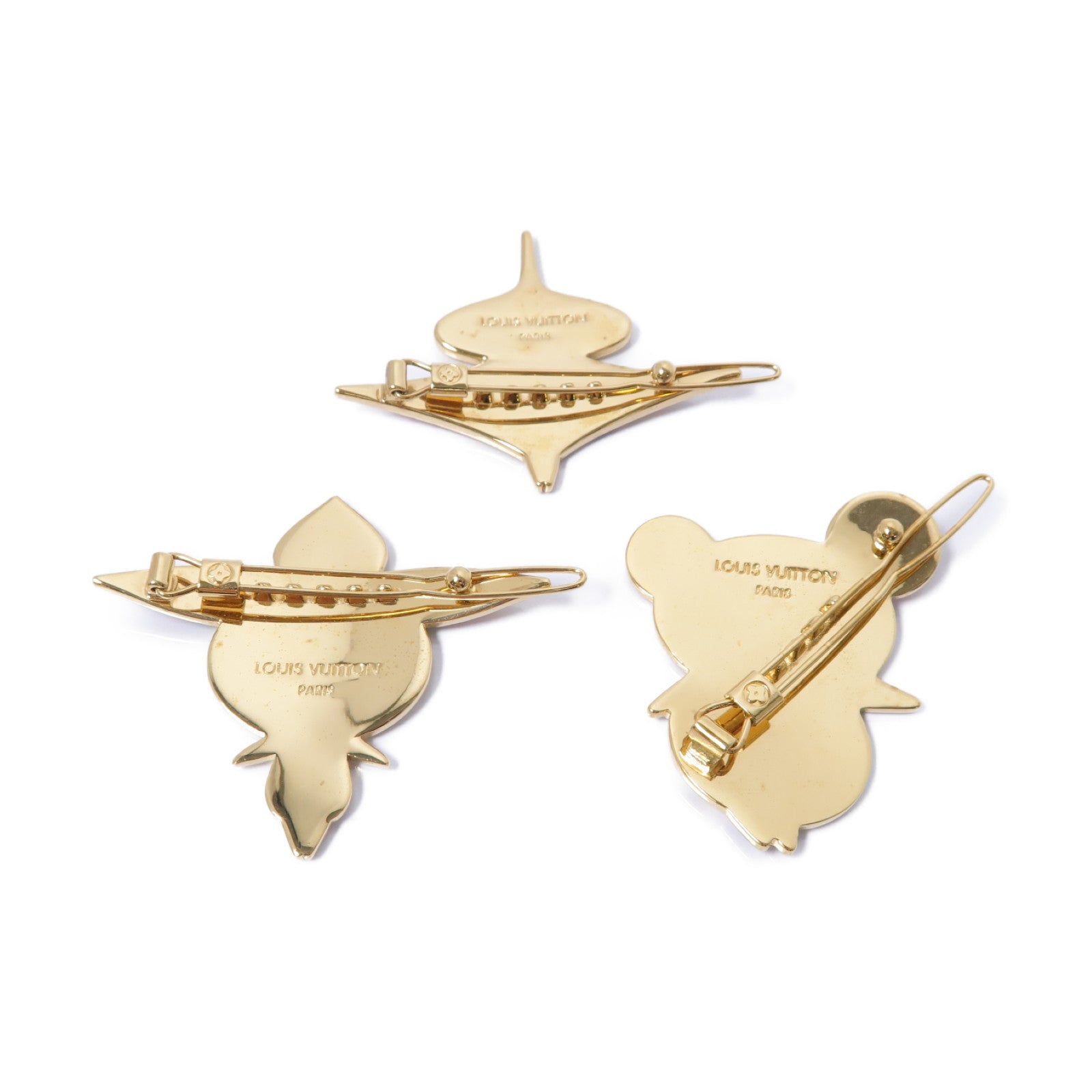 LOUIS VUITTON 【激減優惠】金屬Takashi Murakami Hair Pin Set髮夾套裝彩色
