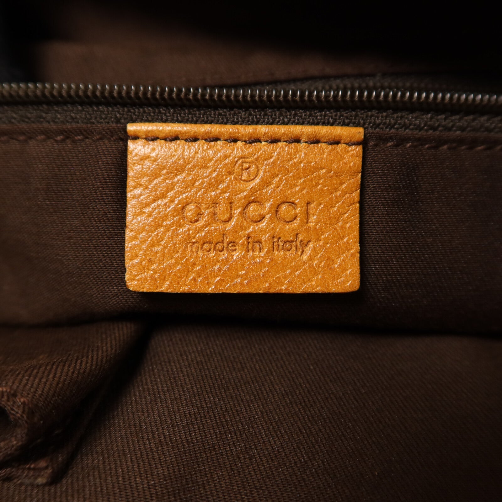 GUCCI 帆布Hand Bag金扣手挽袋