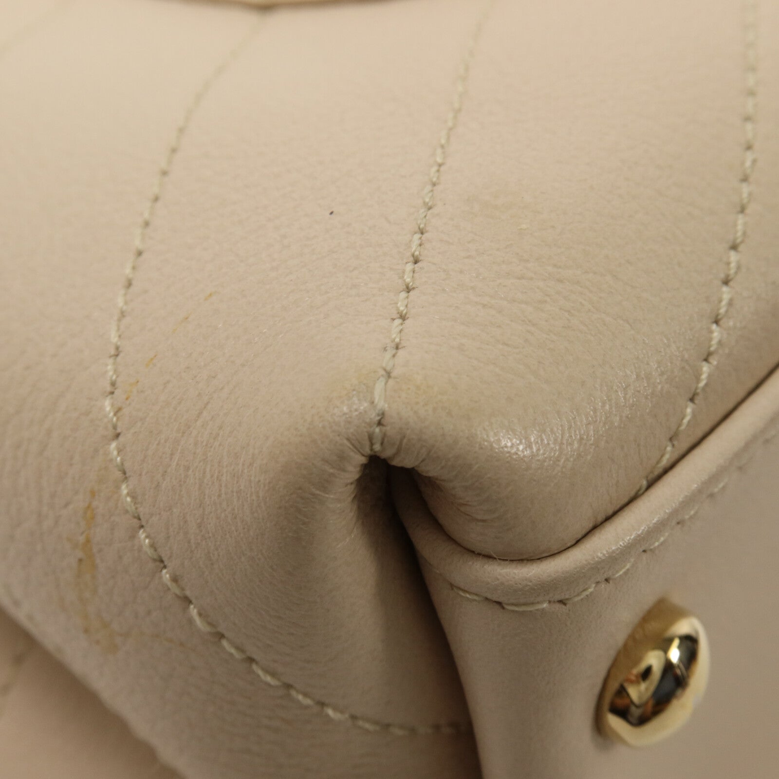 CHANEL 牛皮皮革Shoulder Bag鏈帶手挽肩背兩用袋