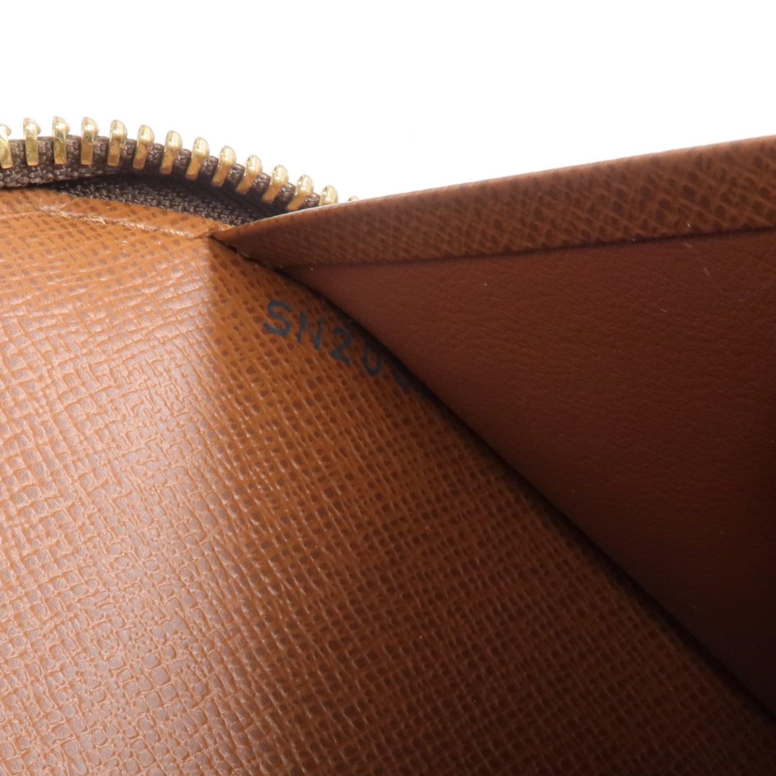 LOUIS VUITTON Monogram Zipper Long Wallet金扣長錢包