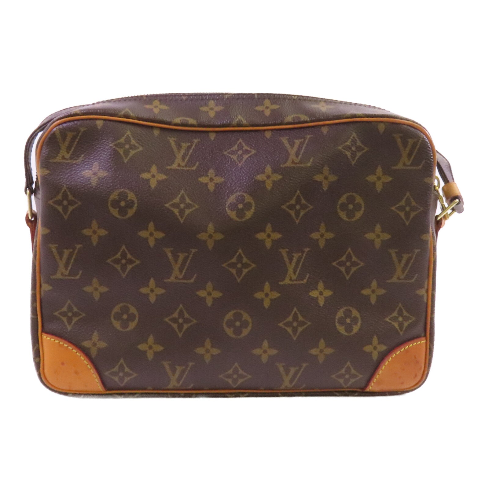 LOUIS VUITTON Monogram Nile金扣肩背袋