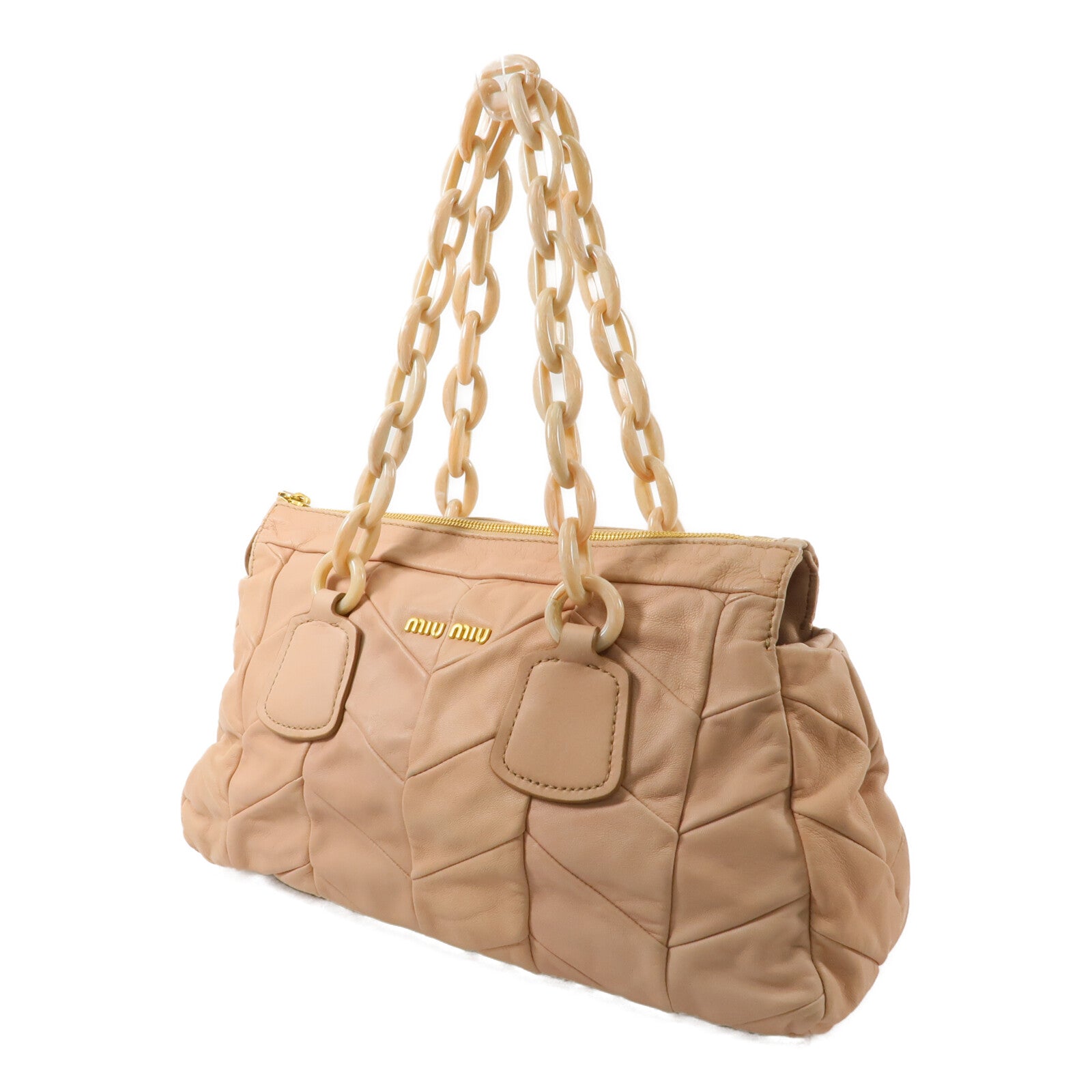 Miu Miu 羊皮皮革Shoulder Bag肩背袋