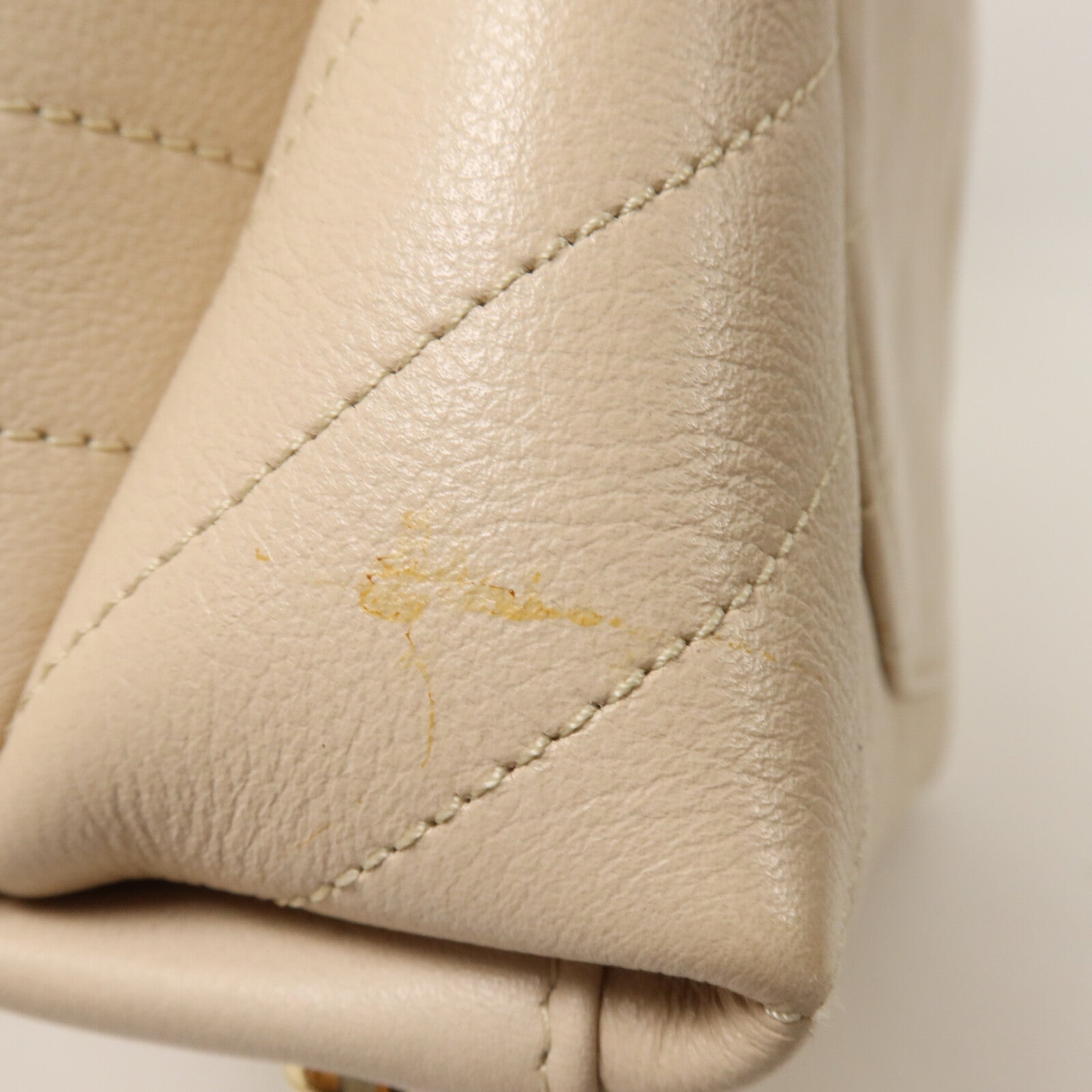 CHANEL 牛皮皮革Shoulder Bag鏈帶手挽肩背兩用袋