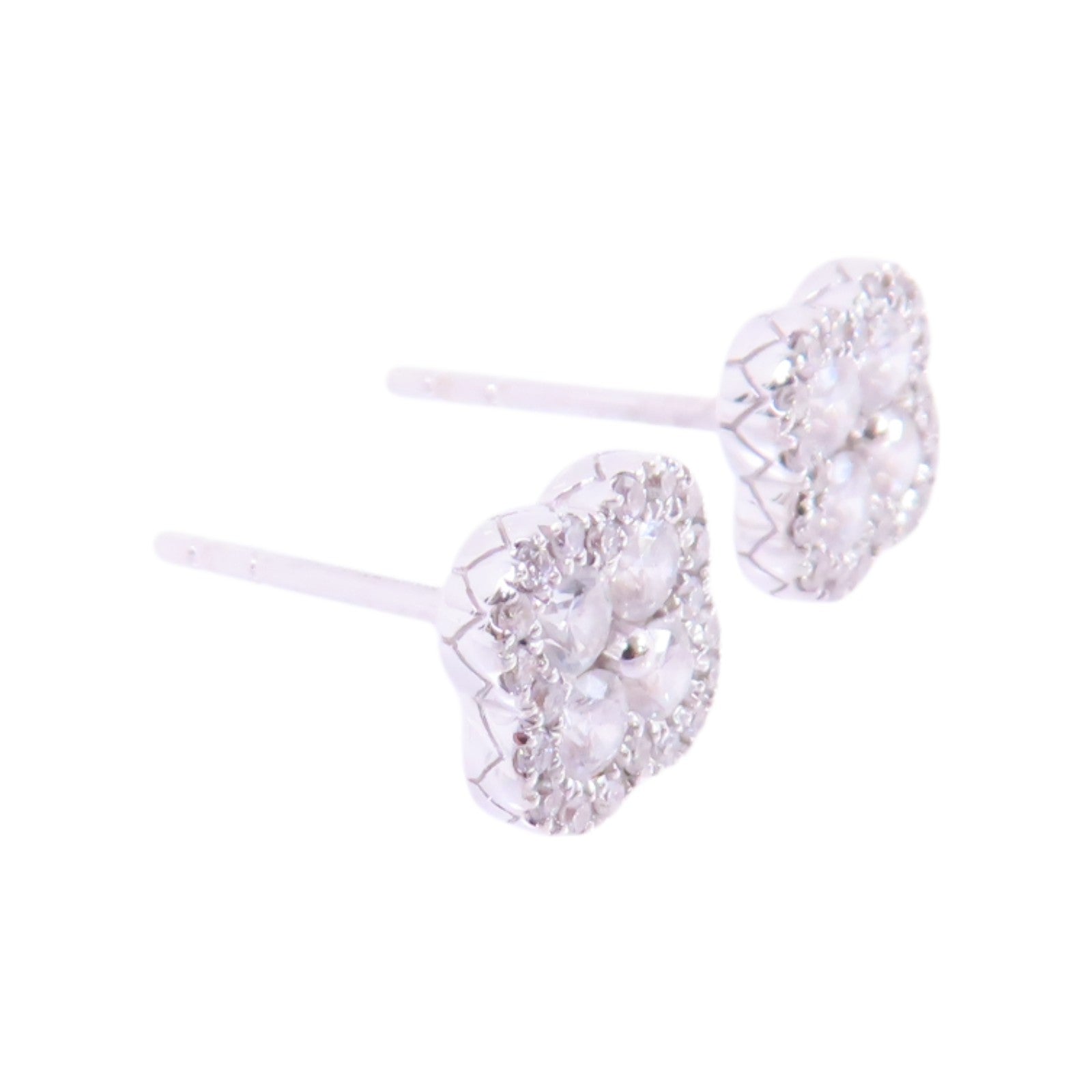 JEWELRY 【激減優惠】18K白金/鑽石Diamond Earrings耳環