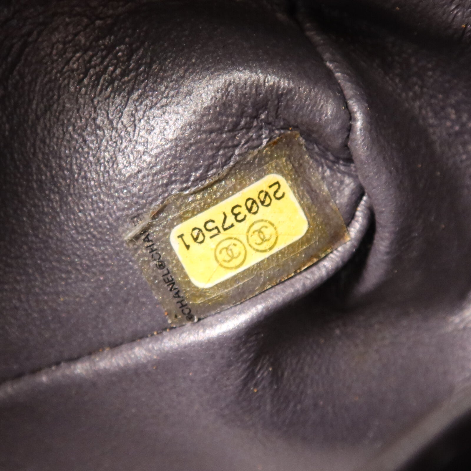 CHANEL 牛皮皮革Mini Classic 17銀扣鏈帶肩背袋