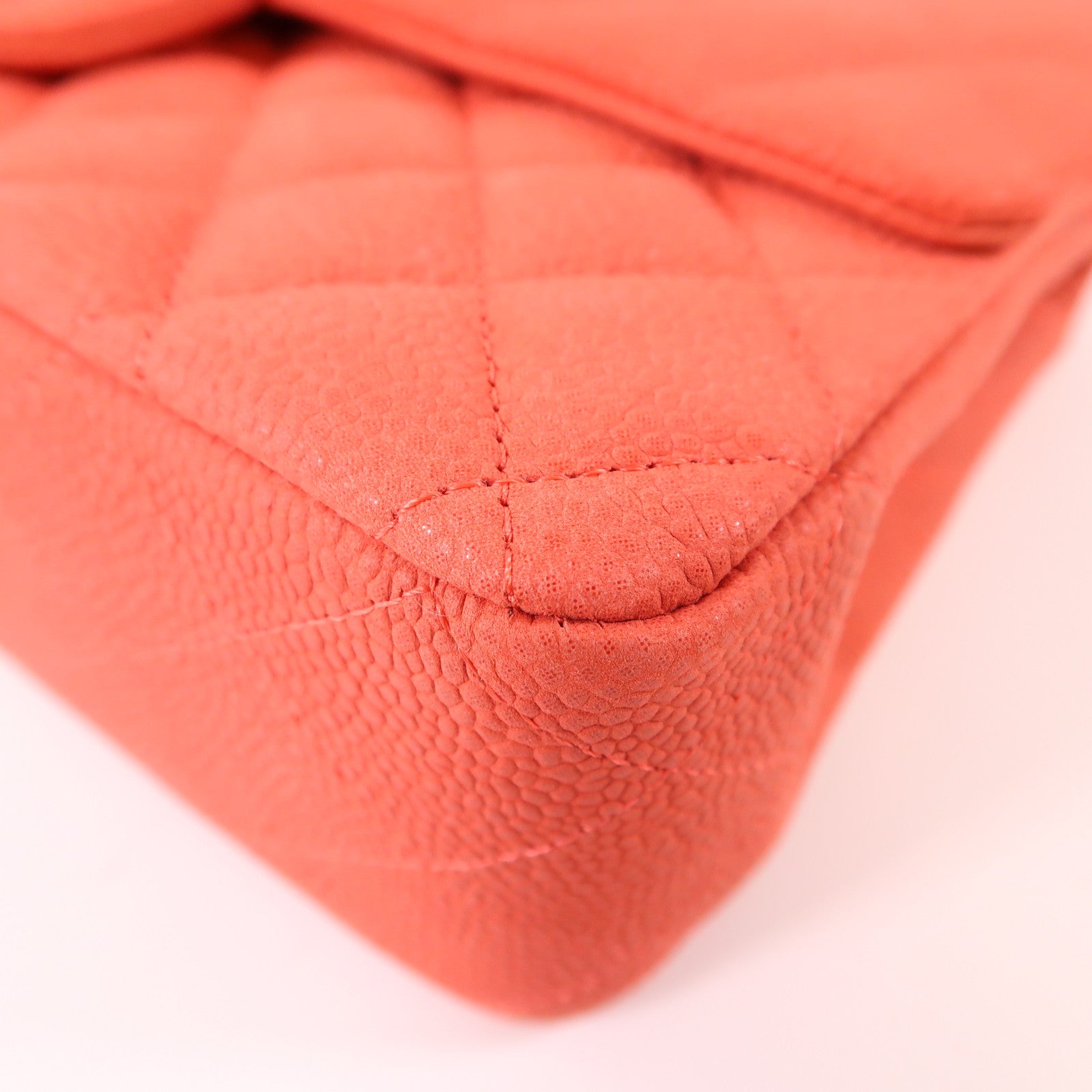 CHANEL 【激減優惠】牛皮皮革Classic 25銀扣鏈帶肩背袋