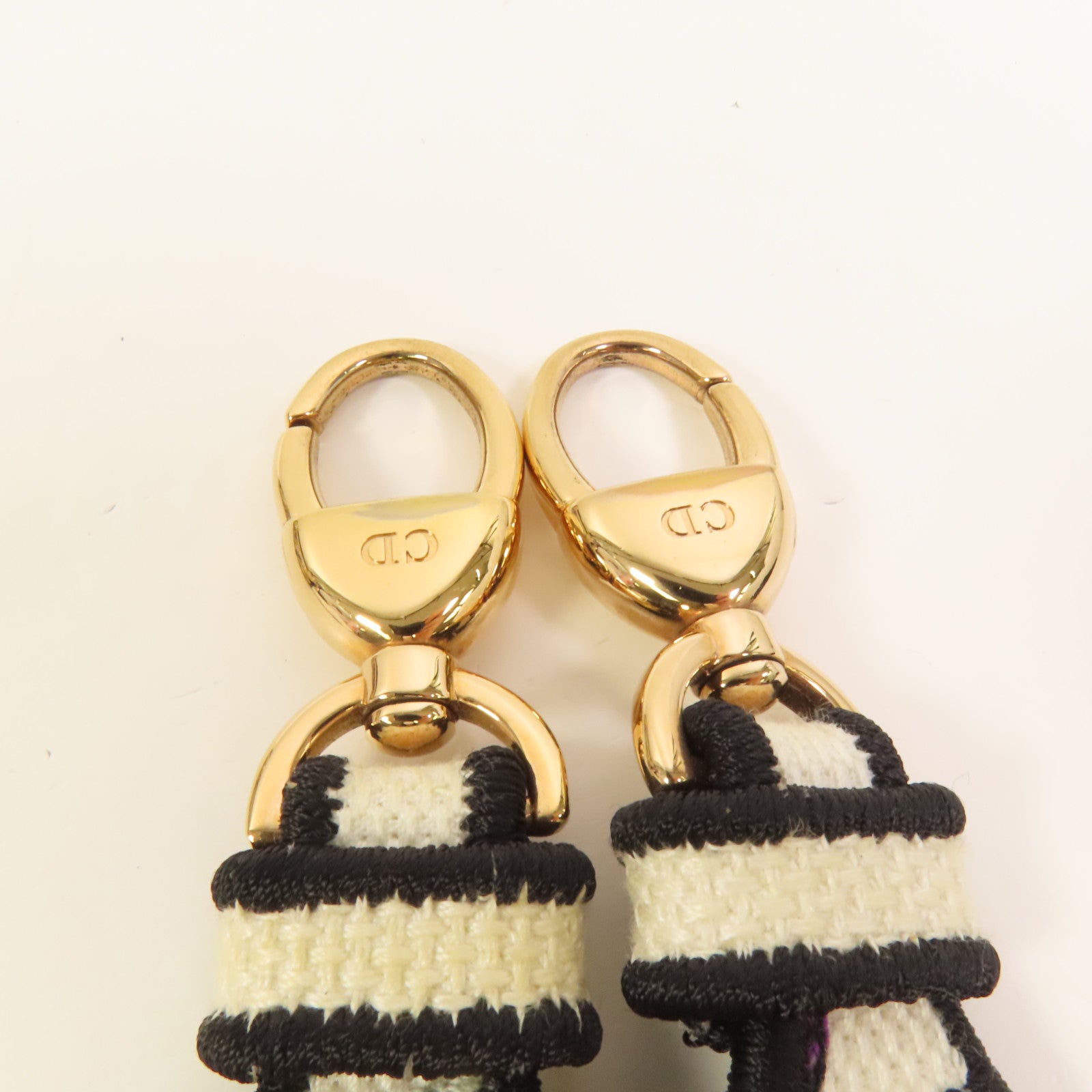 Dior 帆布Mini Lady D-Lite手挽肩背兩用袋