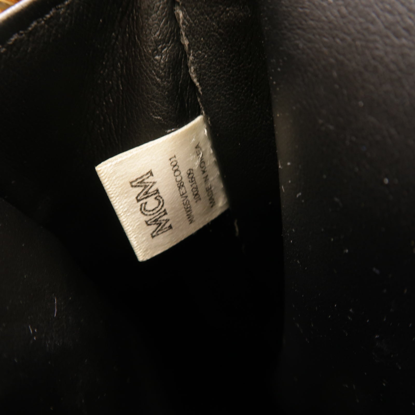 MCM 【激減優惠】皮革Stark Side Studs Backpack金扣背包啡色