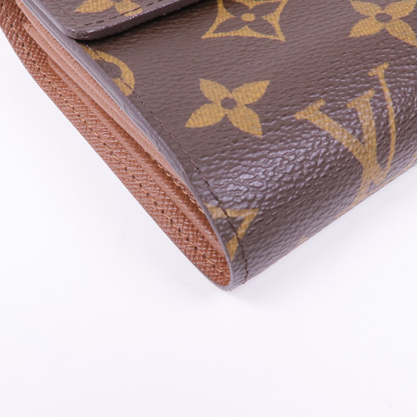 LOUIS VUITTON Monogram Portefeuille Alexandra Wallet金扣錢包