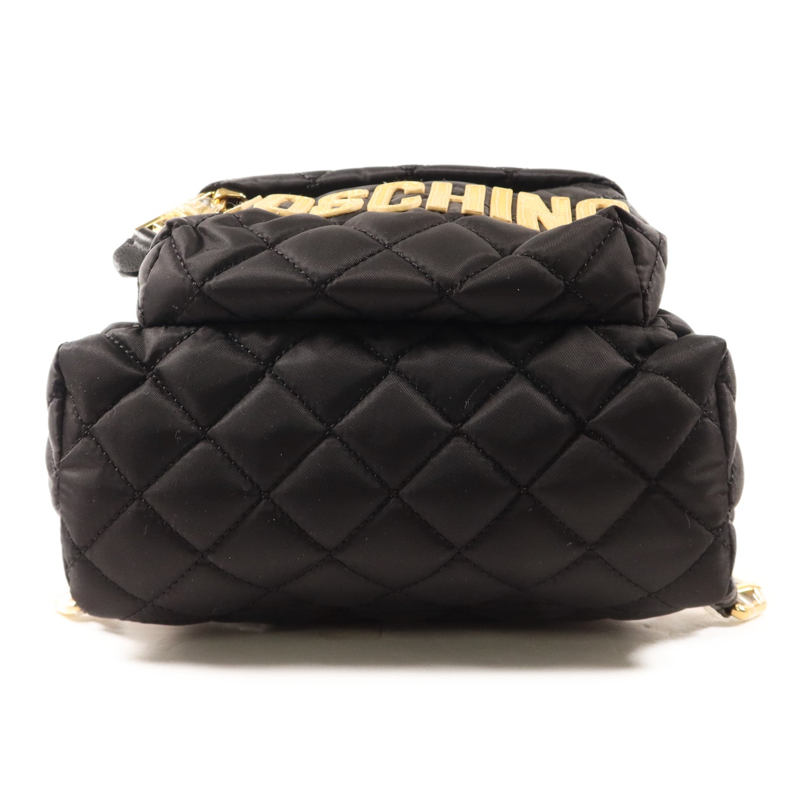 MOSCHINO 尼龍Backpack金扣背包