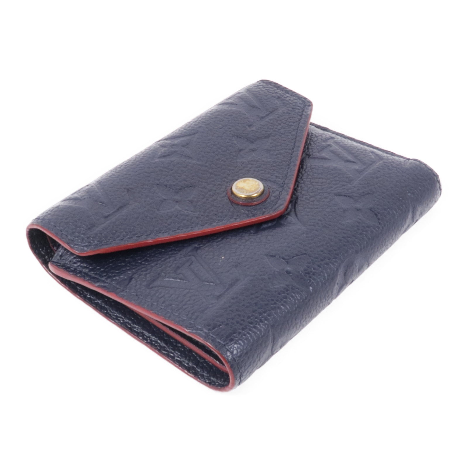 LOUIS VUITTON Monogram Empreinte Wallet金扣錢包