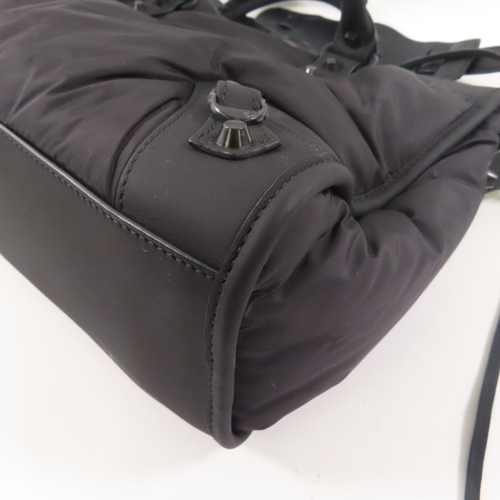 BALENCIAGA 尼龍City手挽肩背兩用袋