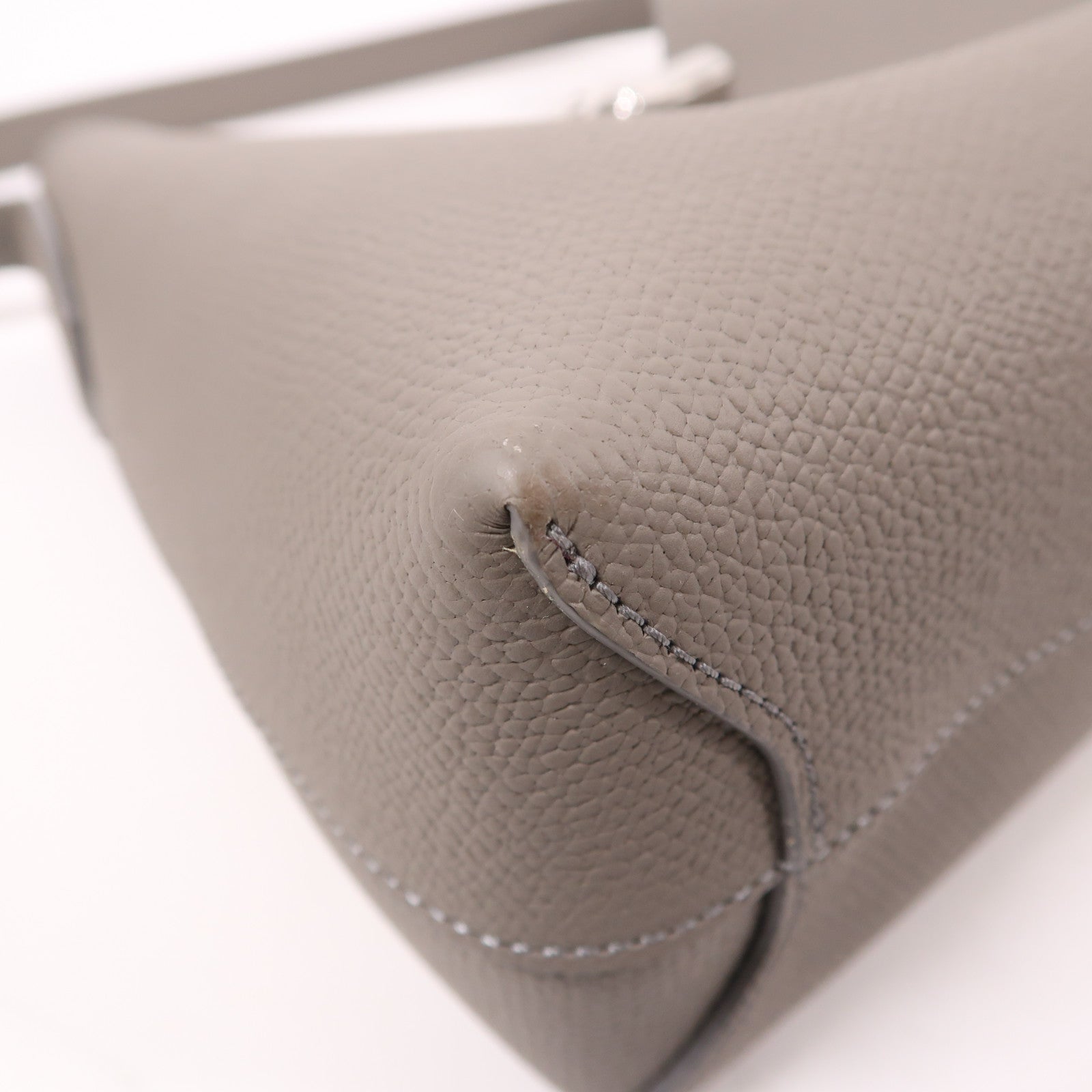 Longchamp 牛皮皮革Shoulder Bag銀扣肩背袋