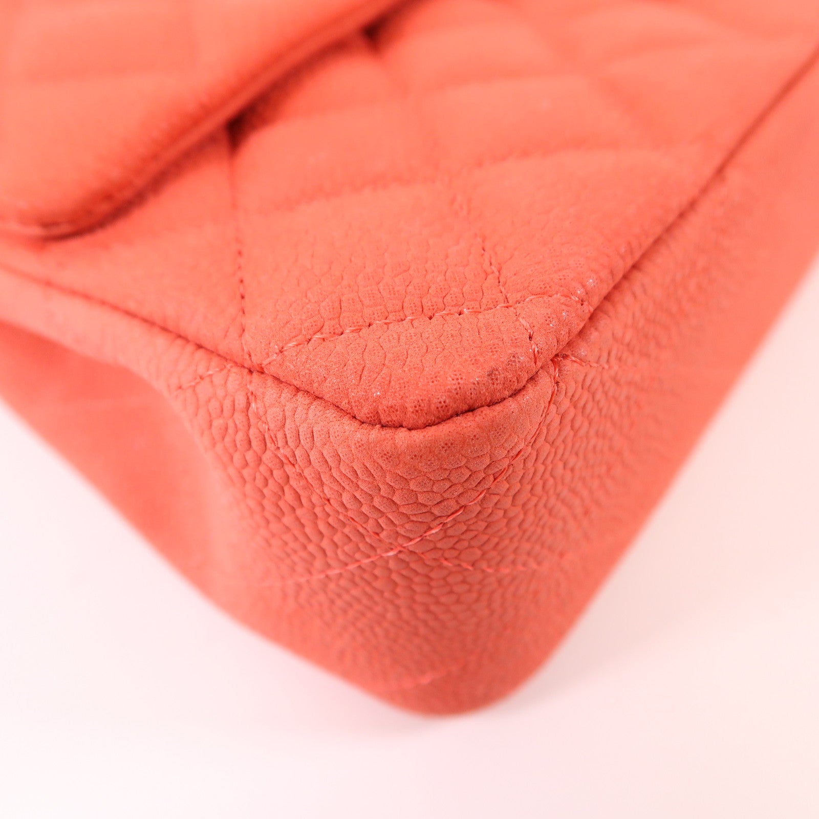 CHANEL 【激減優惠】牛皮皮革Classic 25銀扣鏈帶肩背袋