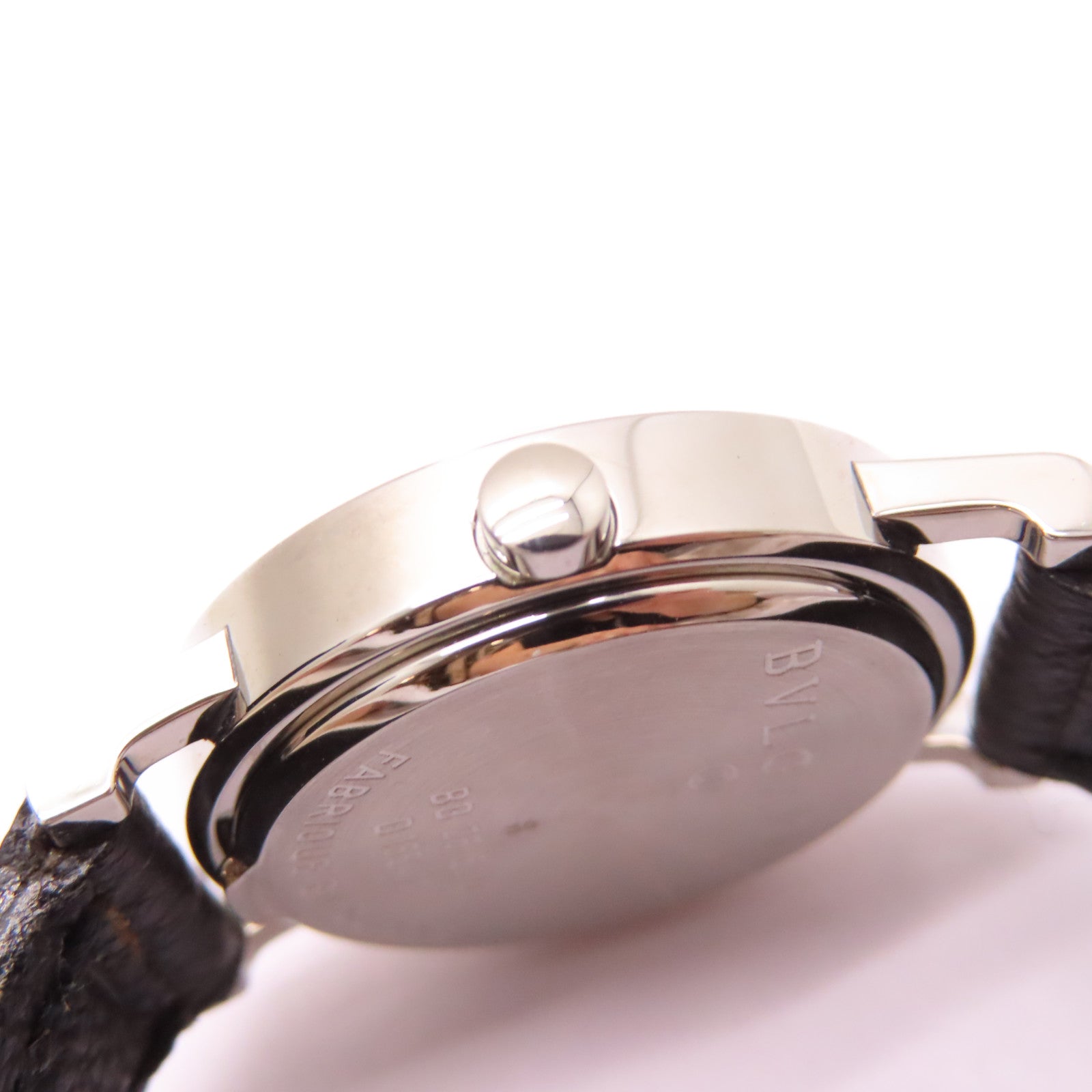 BVLGARI Bvlgari不鏽鋼手錶石英機芯黑色