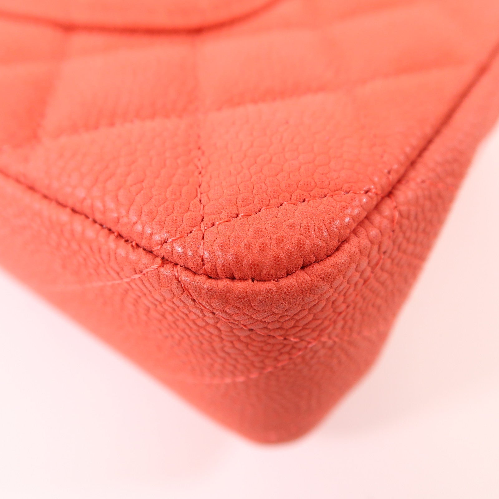 CHANEL 【激減優惠】牛皮皮革Classic 25銀扣鏈帶肩背袋