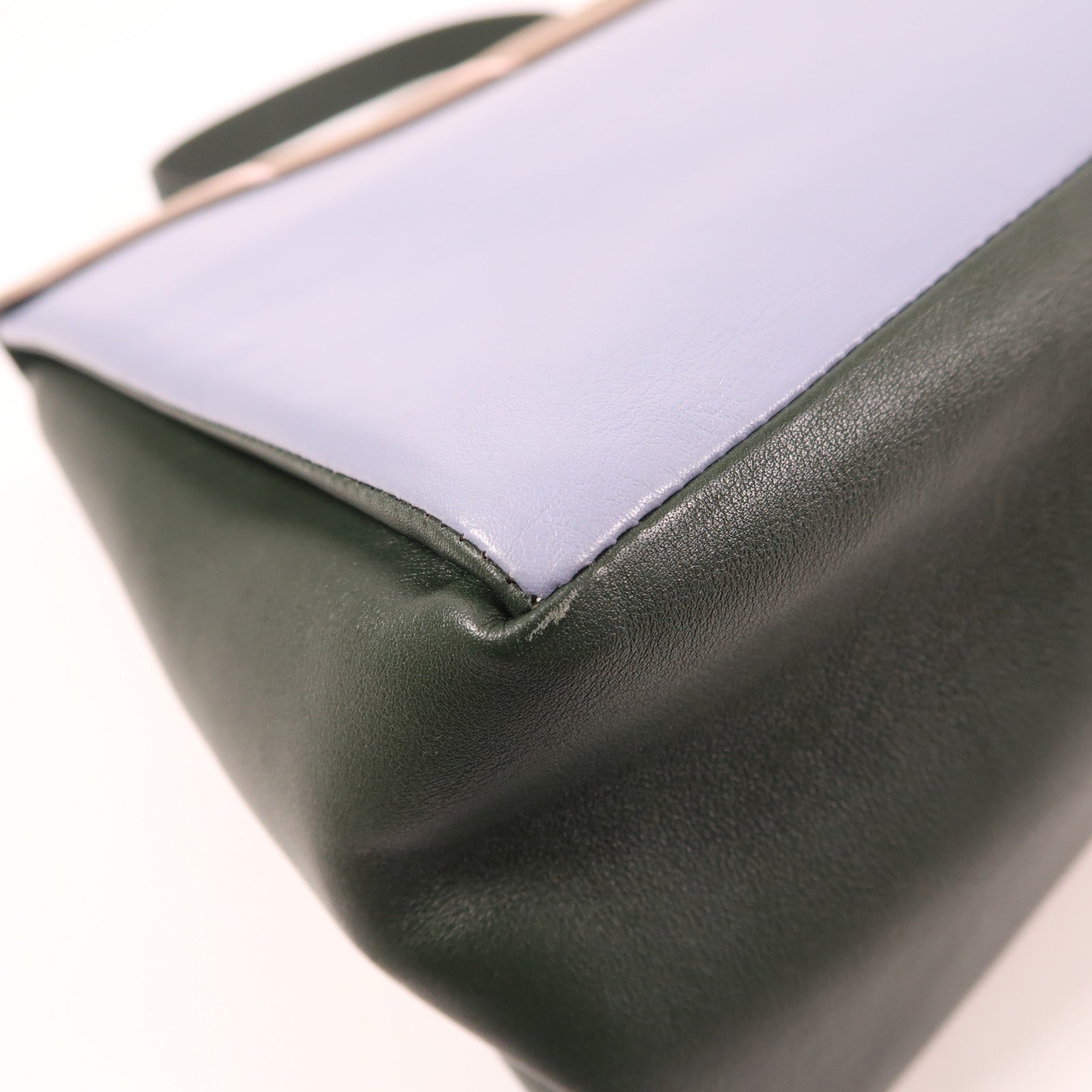 Valentino 牛皮皮革2 Way Shoulder金扣手挽肩背兩用袋