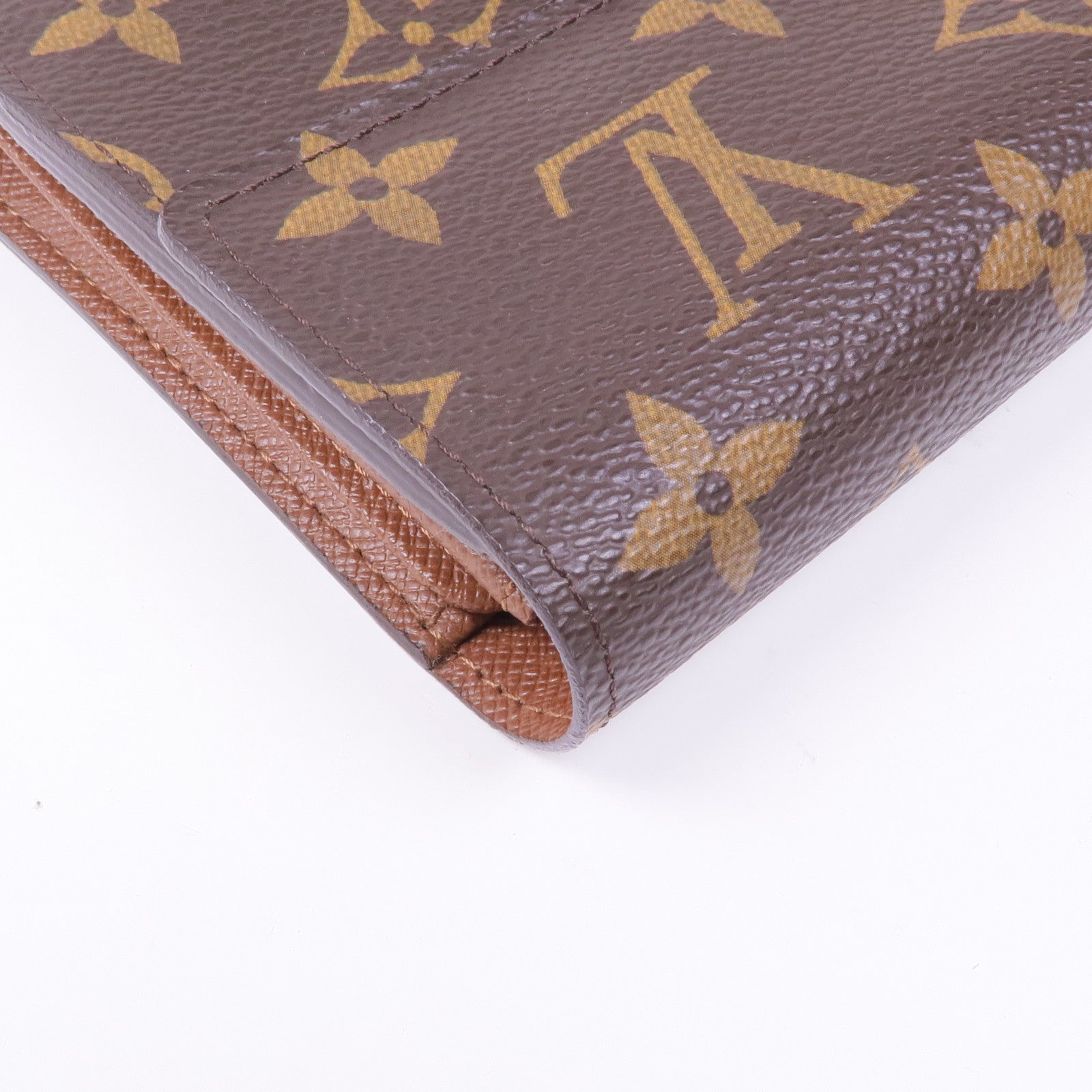 LOUIS VUITTON Monogram Portefeuille Alexandra Wallet金扣錢包