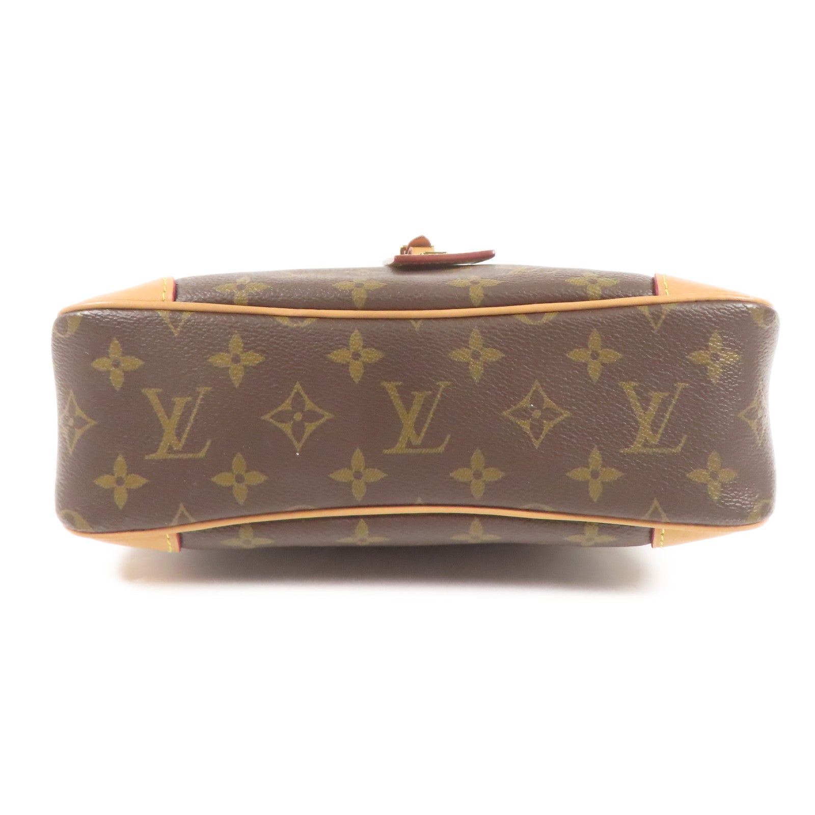 LOUIS VUITTON LV GHW Odeon Shoulder Bag M45354 Monogram Brown