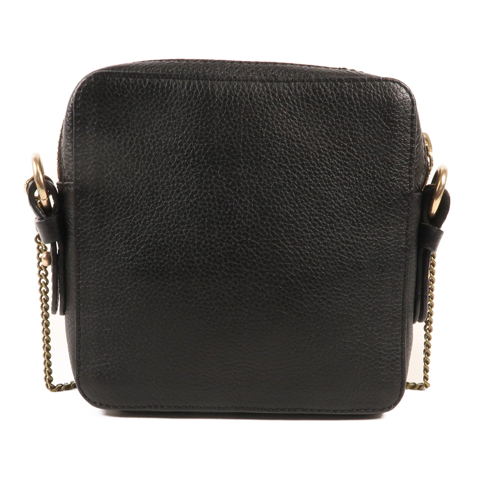 SEE BY CHLOE 牛皮皮革Shoulder Bag金扣鏈帶肩背袋