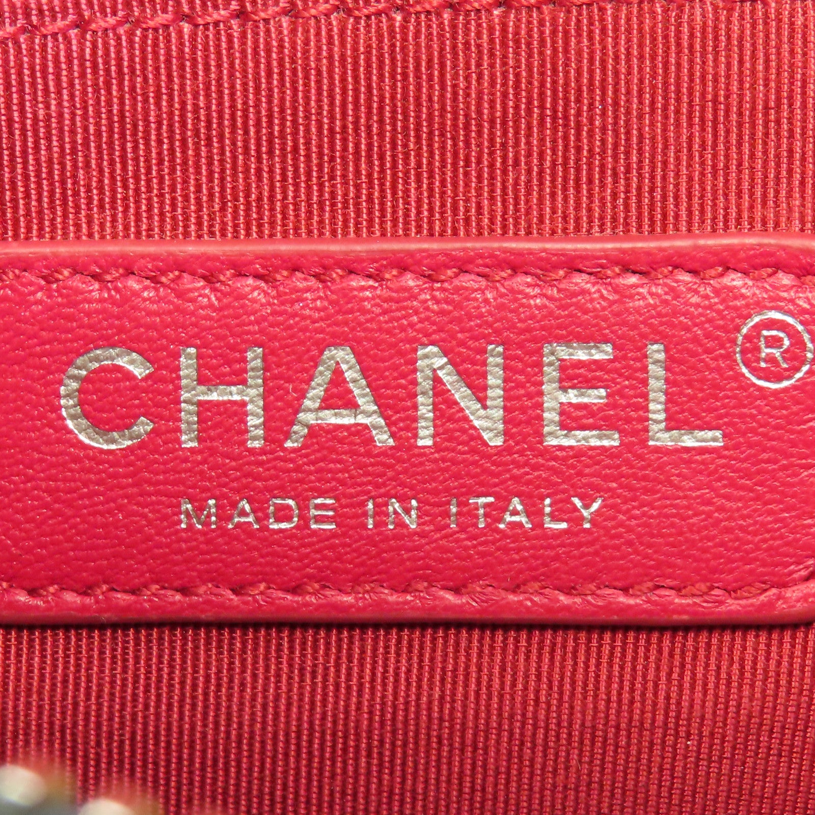 CHANEL 牛皮皮革Gabrielle鏈帶肩背袋