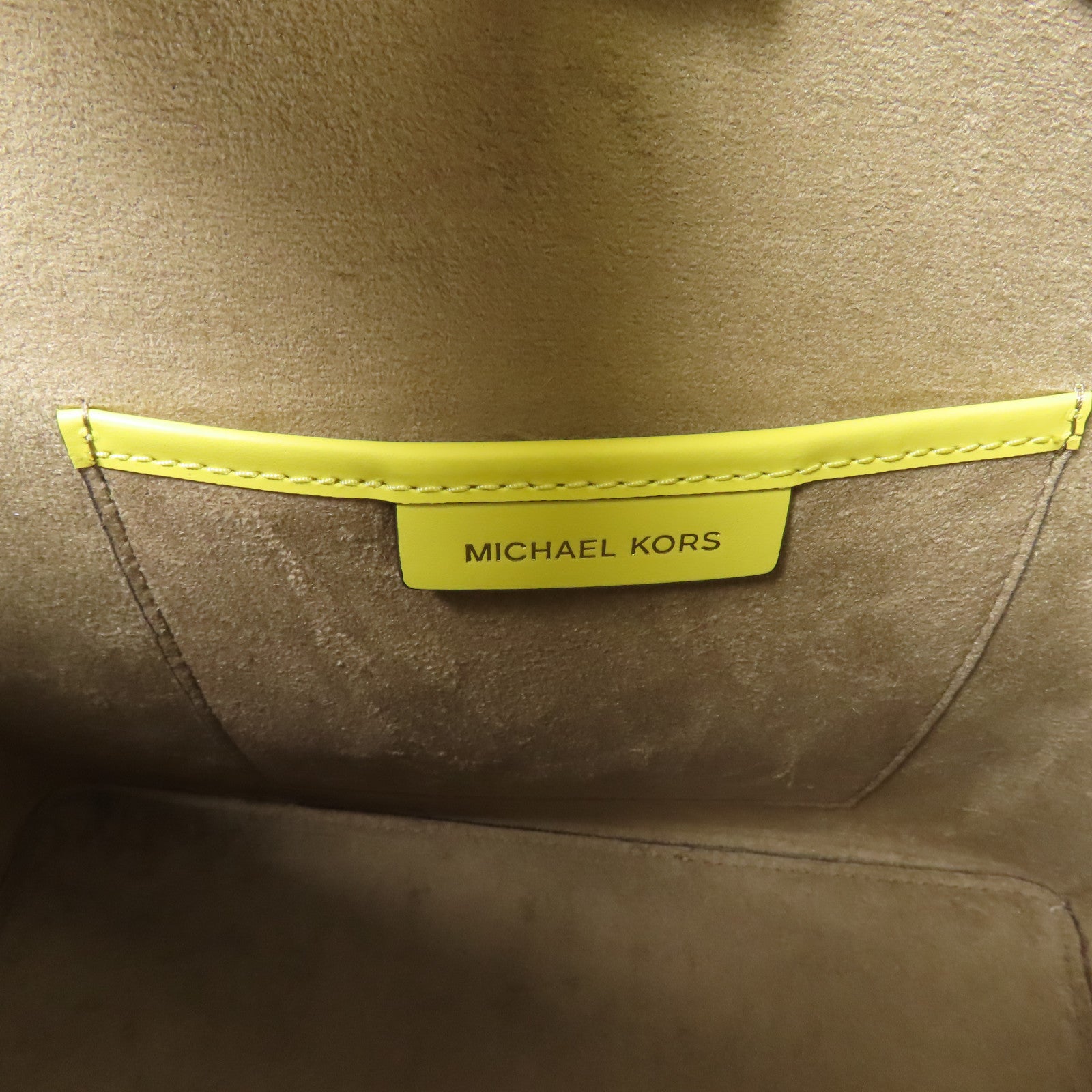 Michael Kors 牛皮皮革Shoulder Bag銀扣手挽肩背兩用袋