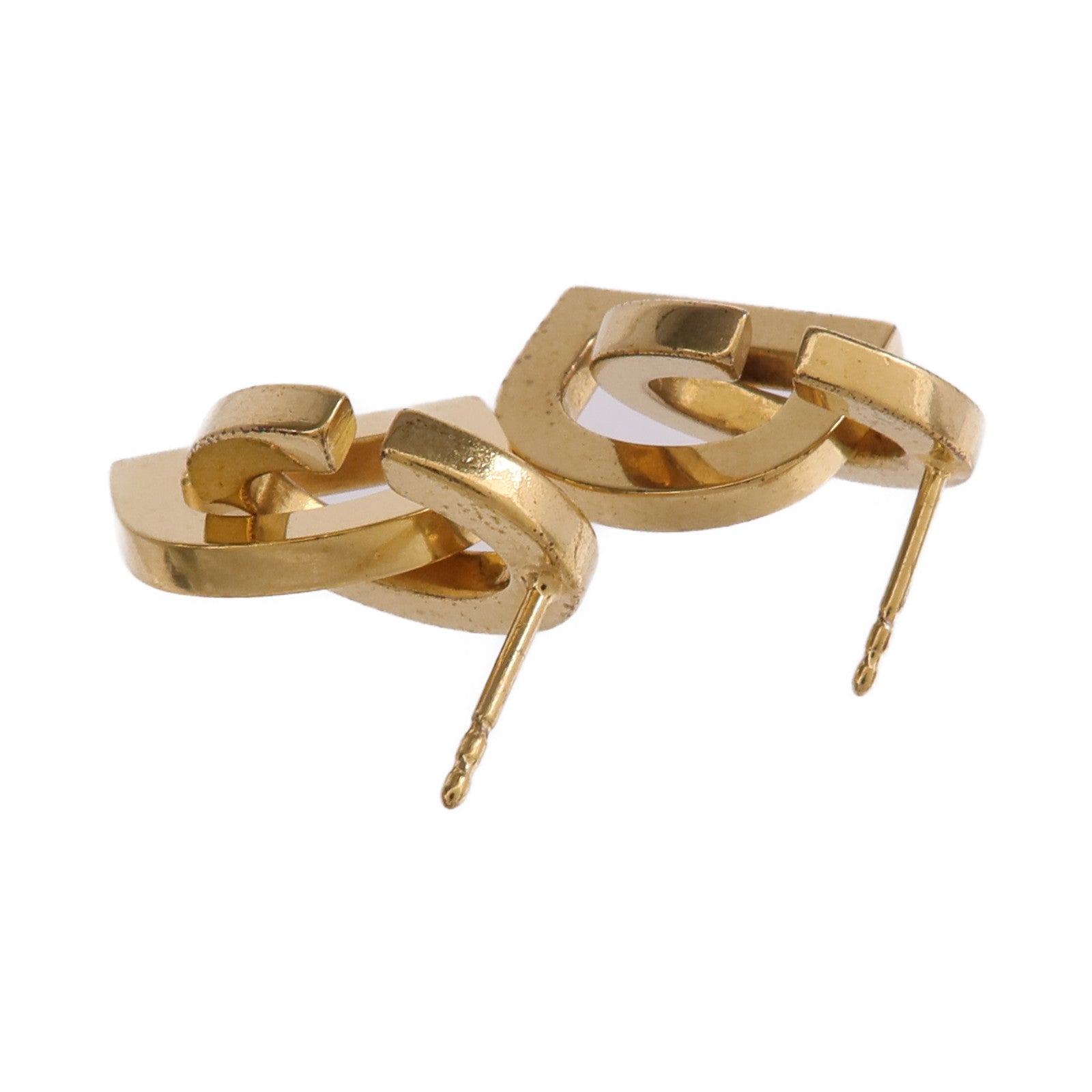 Dior 金屬CD Lock Earrings耳環