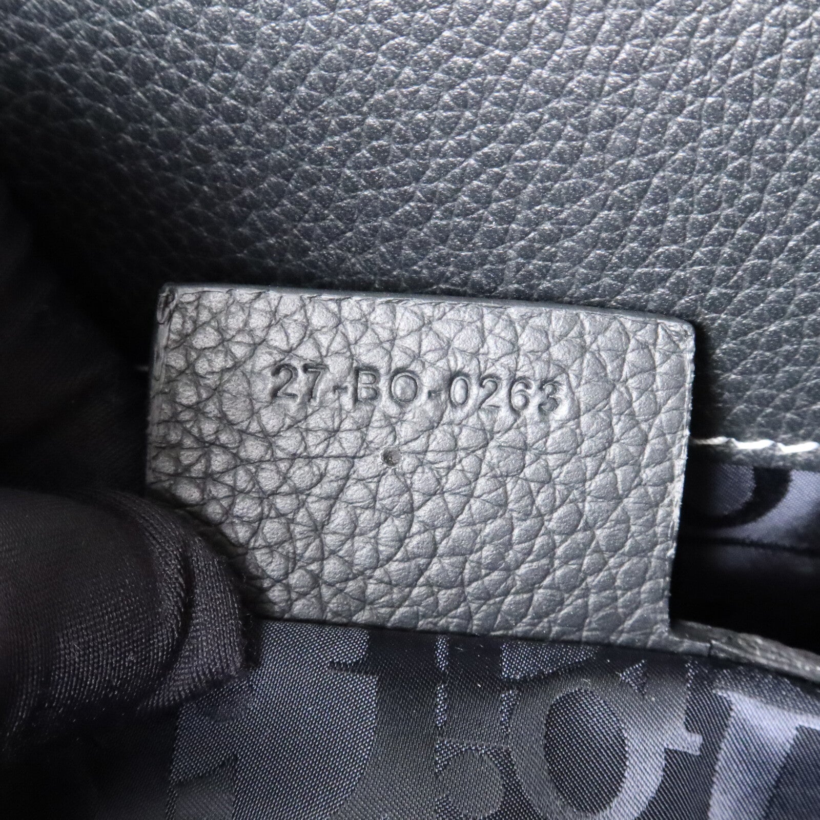 Dior 牛皮皮革Maxi Gallop Backpack背包