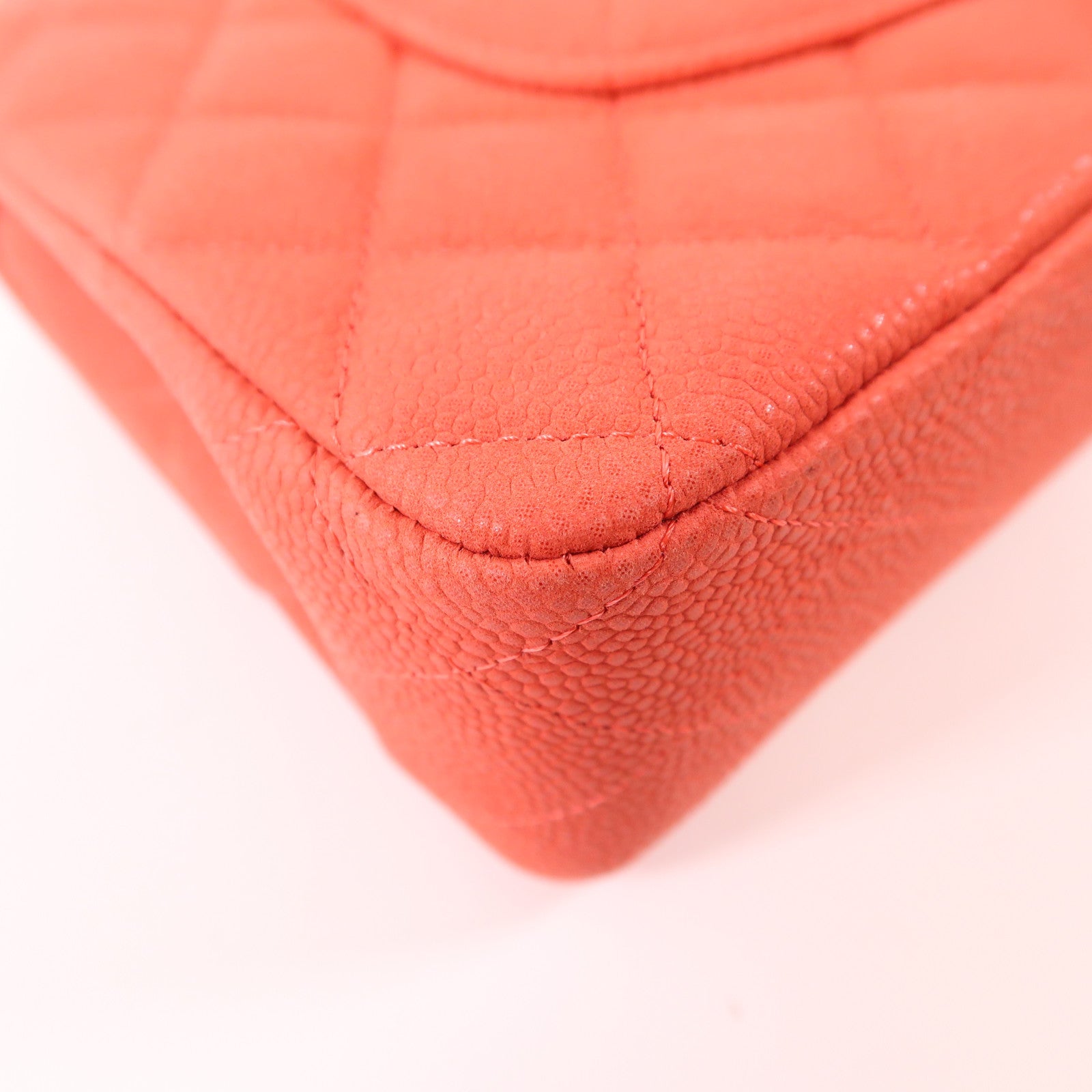 CHANEL 【激減優惠】牛皮皮革Classic 25銀扣鏈帶肩背袋