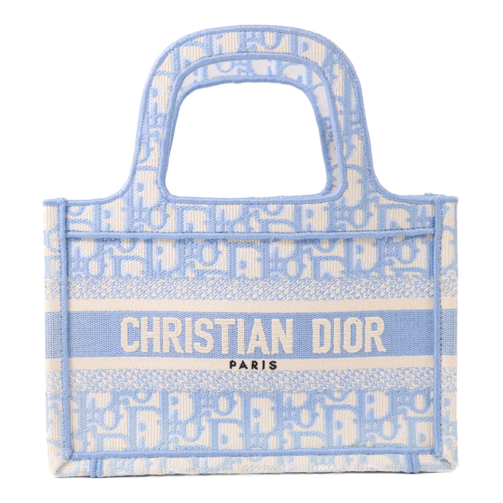 Dior 帆布Book Tote Micro手挽袋
