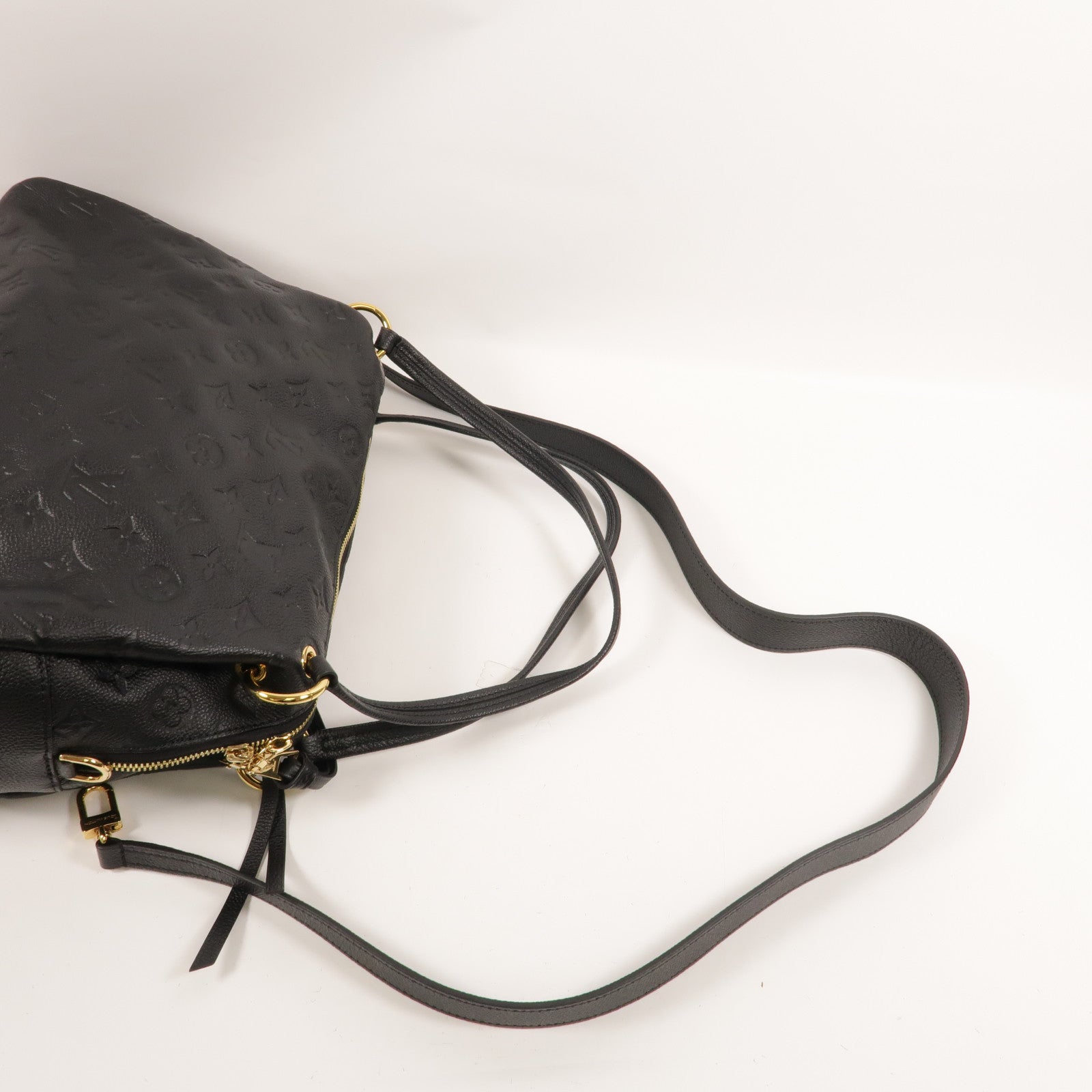 LOUIS VUITTON Monogram Empreinte Ponthieu PM手挽肩背兩用袋