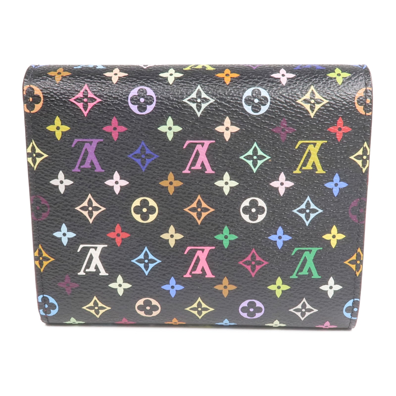 LOUIS VUITTON Monogram Multicolore Portefeui Joy Wallet金扣錢包