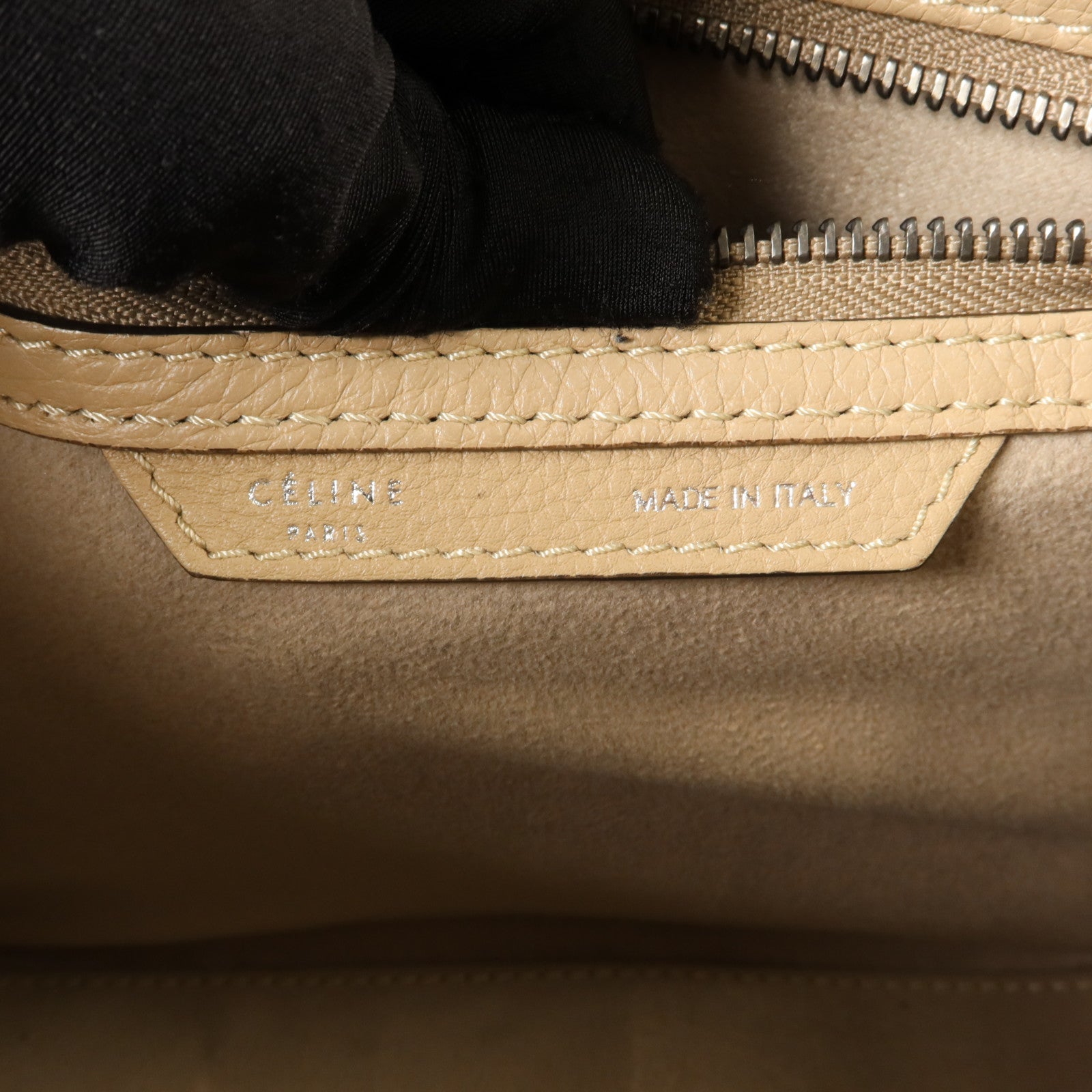 CELINE 牛皮皮革Micro Luggage肩背袋