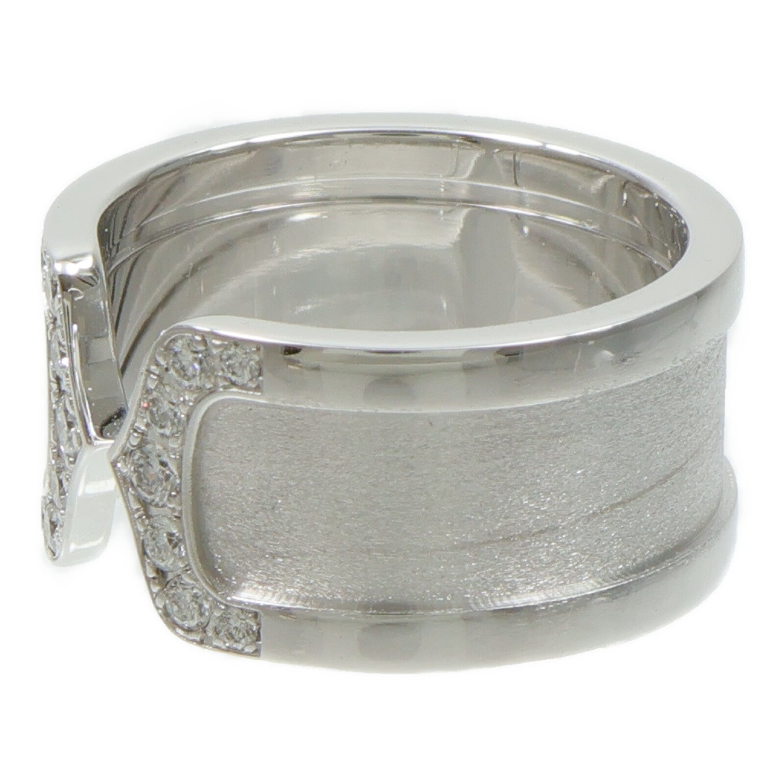 CARTIER 18K白金C2 Diamond Ring鑽石戒指