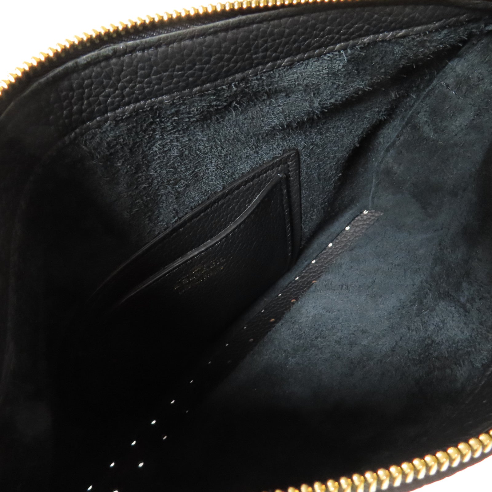 Delvaux 牛皮皮革Taurillon Soft Delvaux Pin Swing金扣手挽肩背兩用袋黑色