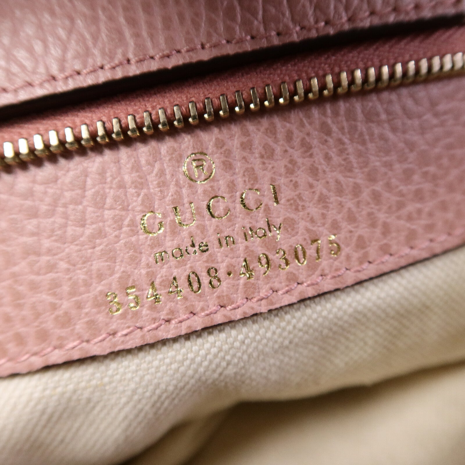 GUCCI 【激減優惠】牛皮皮革Swing Tote Bag手挽袋