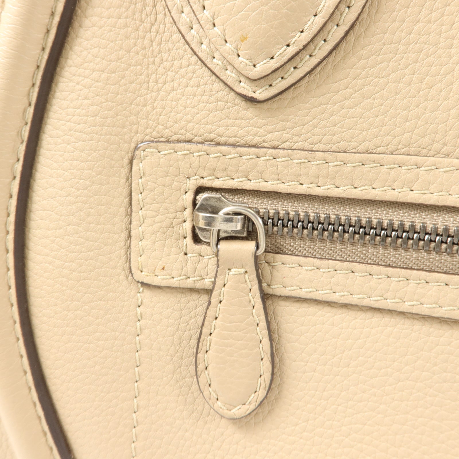 CELINE 牛皮皮革Micro Luggage肩背袋