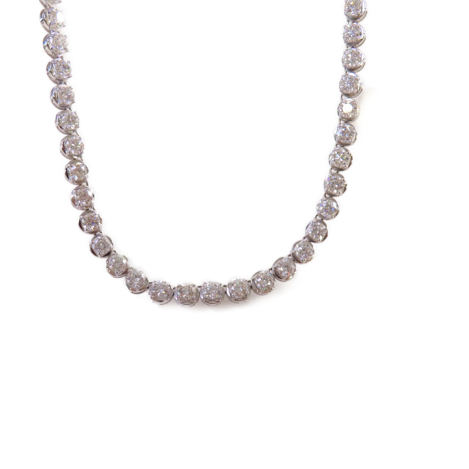 JEWELRY 18K白金/7.415ct鑽石Diamond Necklace項鏈