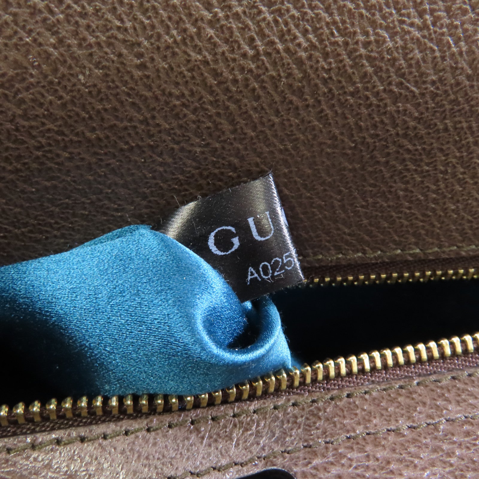 GUCCI 塗層帆布Ophidia GG金扣鏈帶肩背袋棕色
