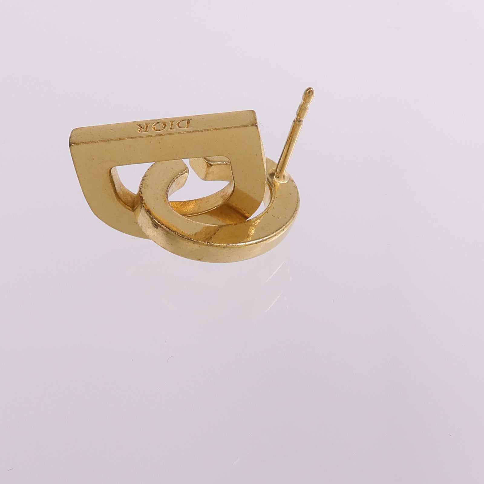 Dior 金屬CD Lock Earrings耳環