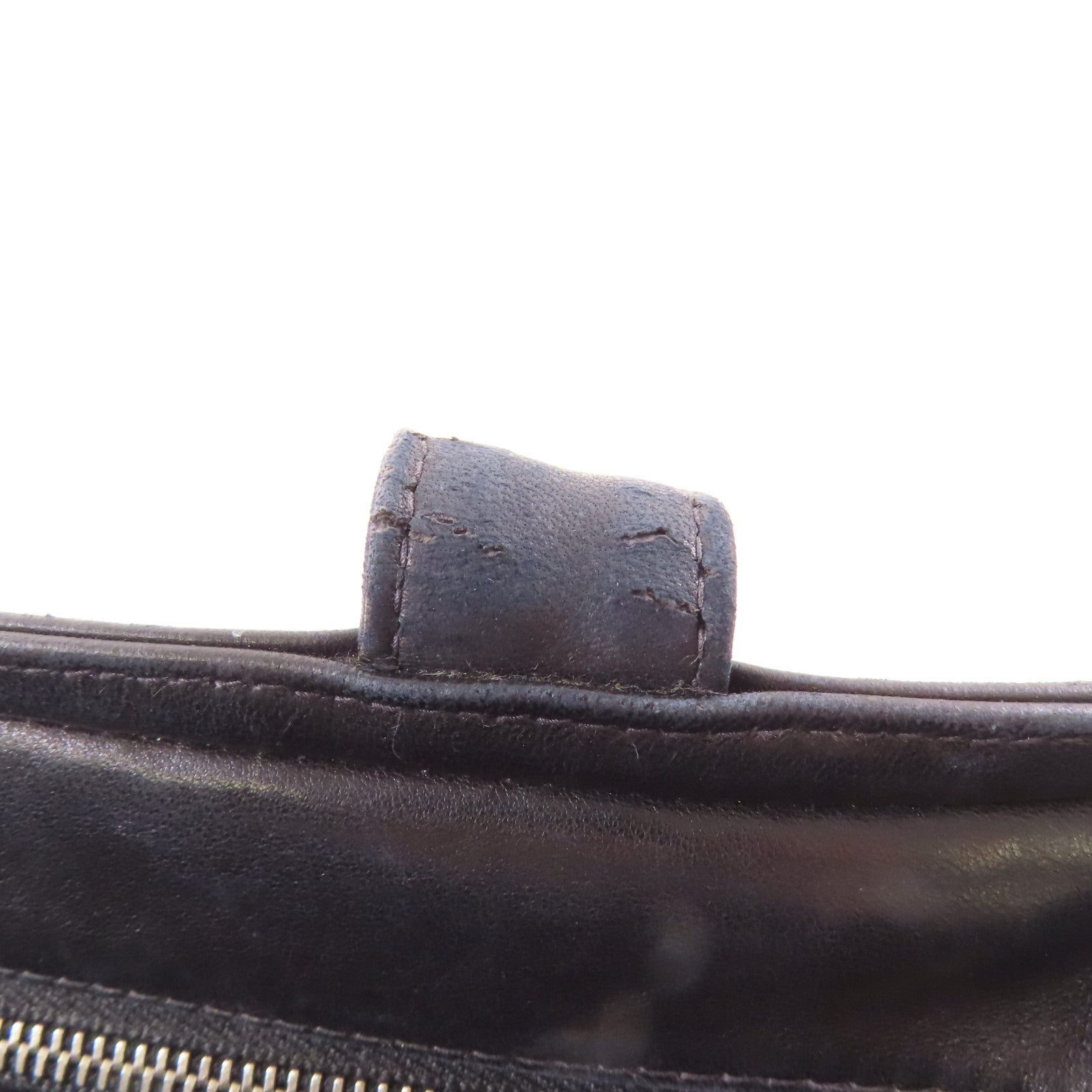 CHANEL 羊皮皮革Handbag/Shoulder Bag銀扣手挽袋/肩背袋