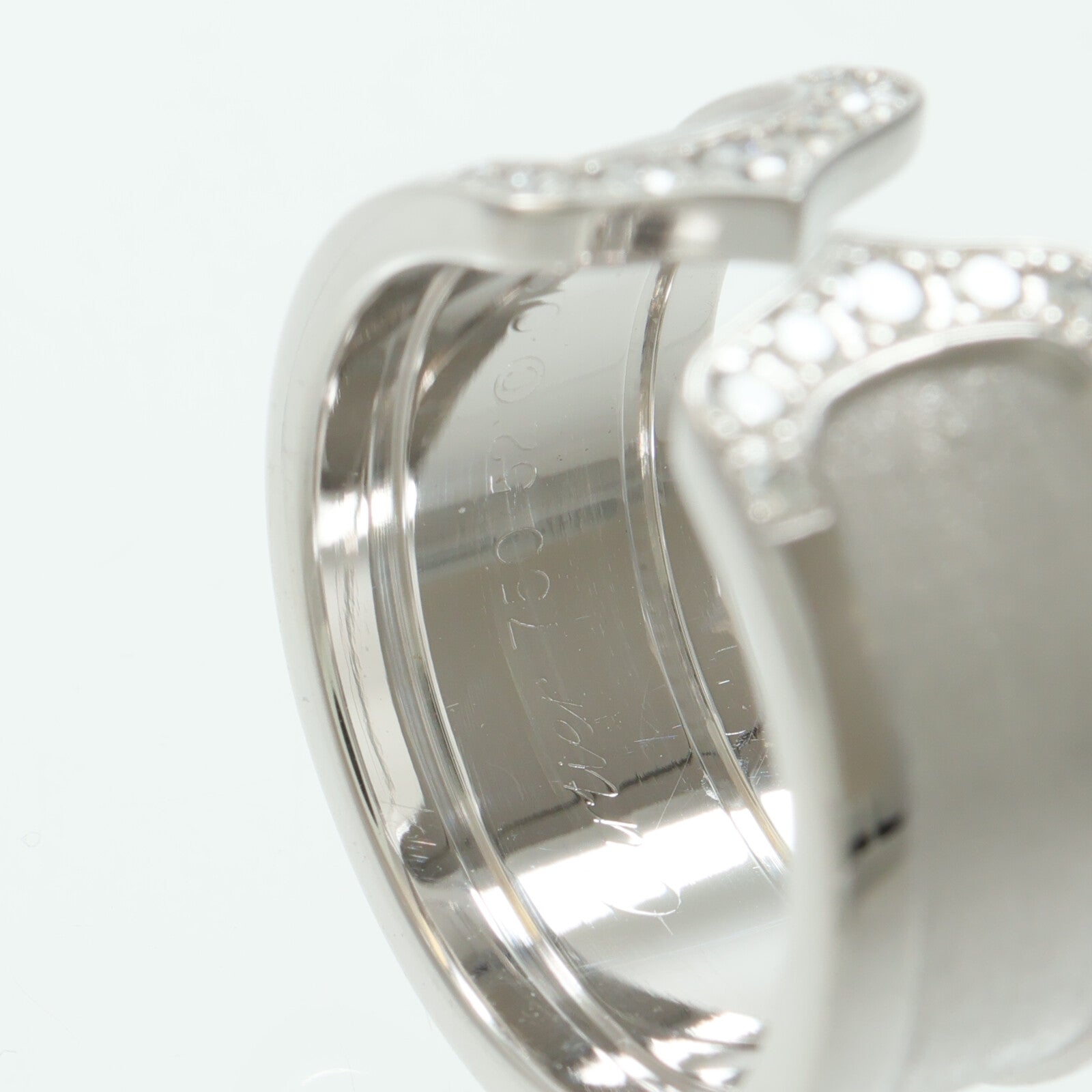CARTIER 18K白金C2 Diamond Ring鑽石戒指